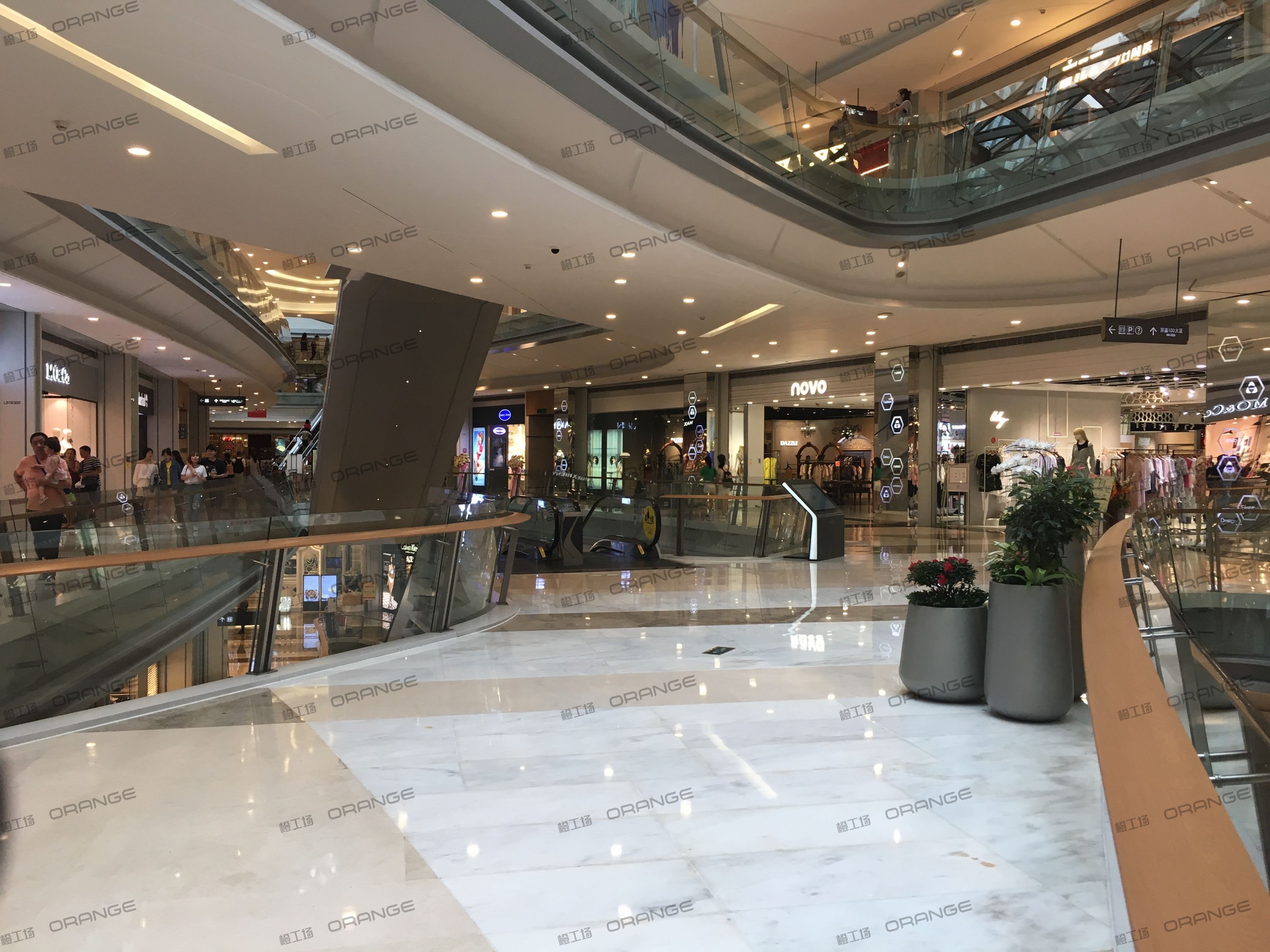 深圳京基百纳空间（KK MALL）-室内三层北侧环廊间过道二2