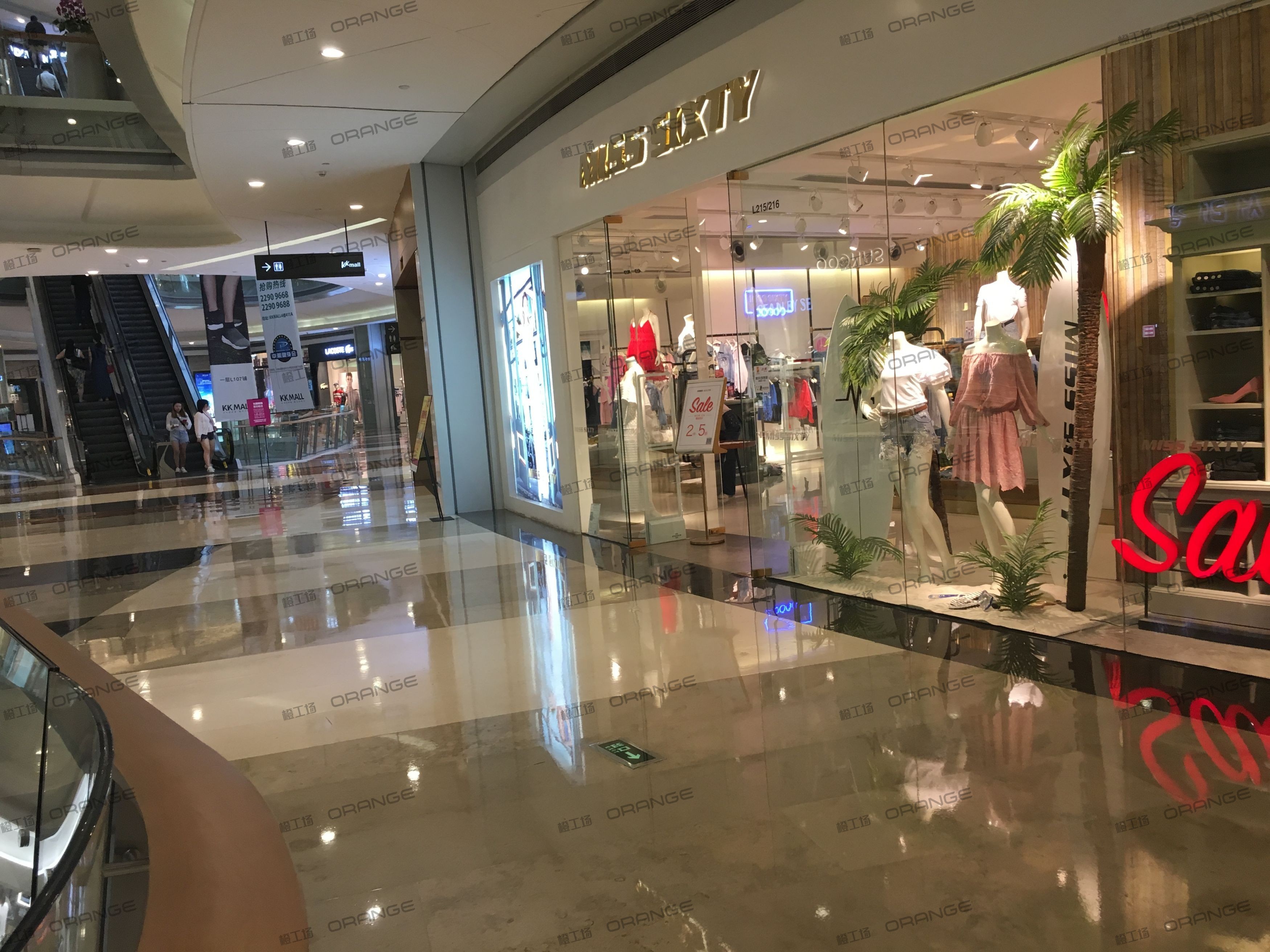 深圳京基百纳空间（KK MALL）-室内二层北侧过道3