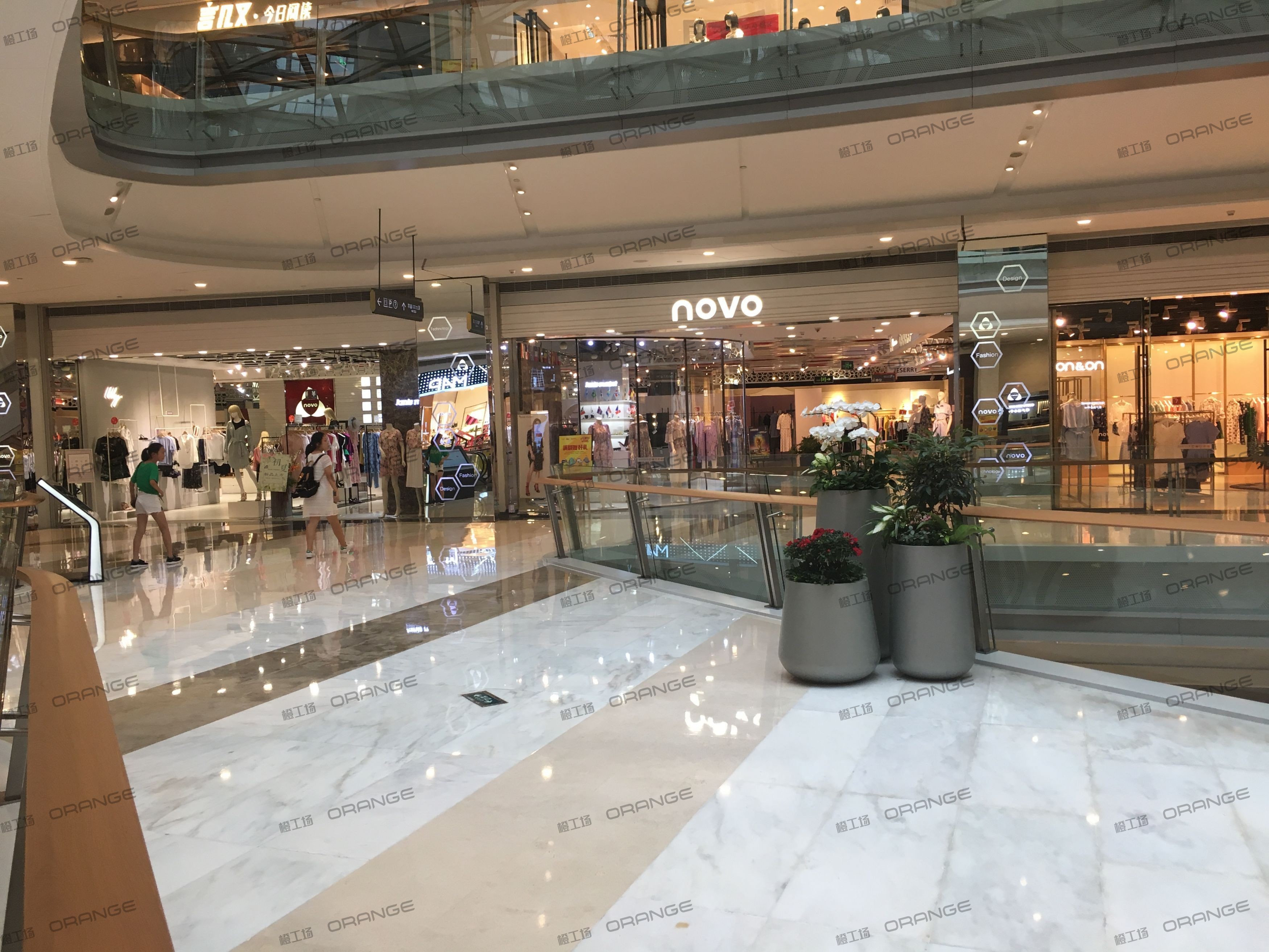 深圳京基百纳空间（KK MALL）-室内三层北侧环廊间过道二3