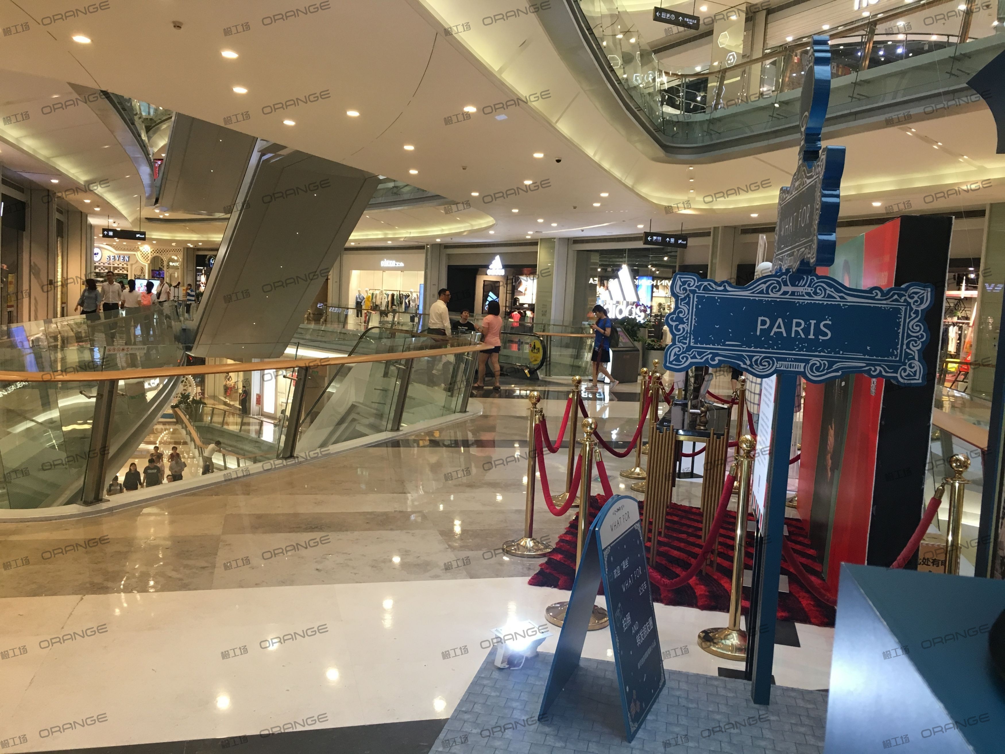 深圳京基百纳空间（KK MALL）-室内二层北侧环廊间过道二3