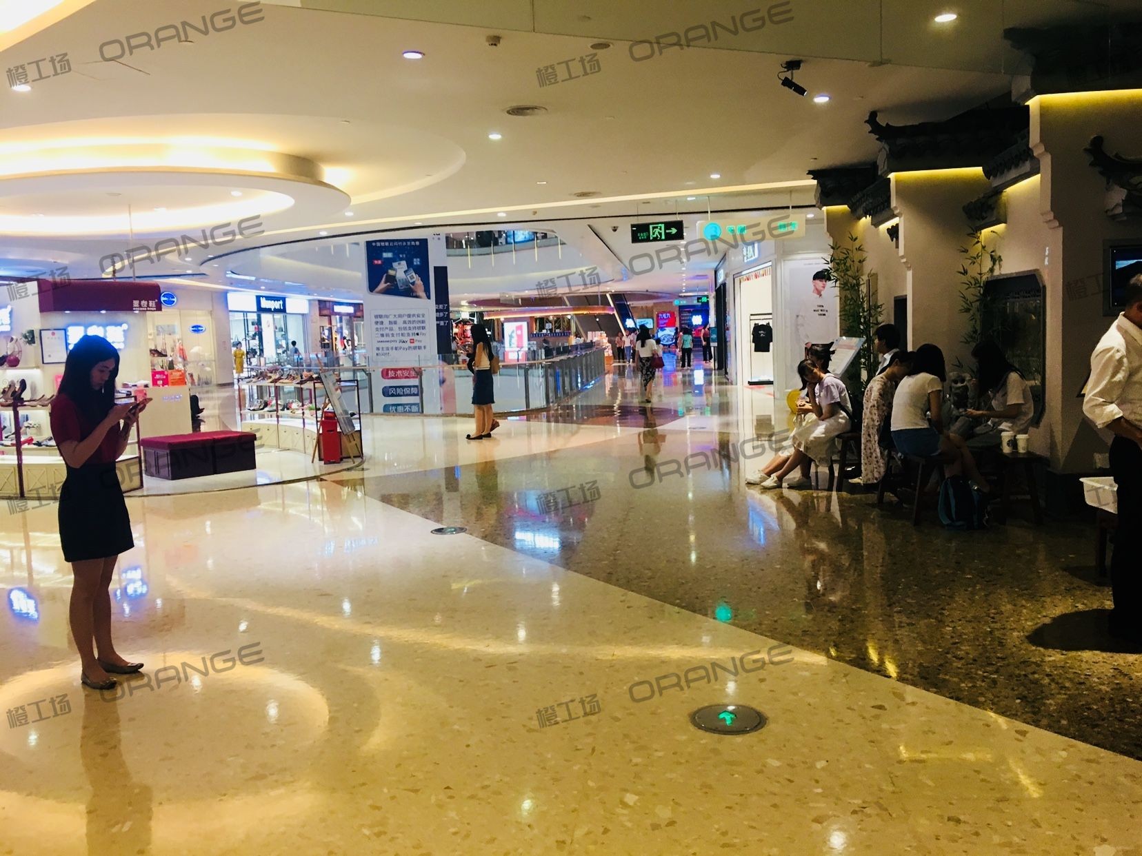深圳星河COCO park（龙岗店）-室内三层中庭环廊西北侧4
