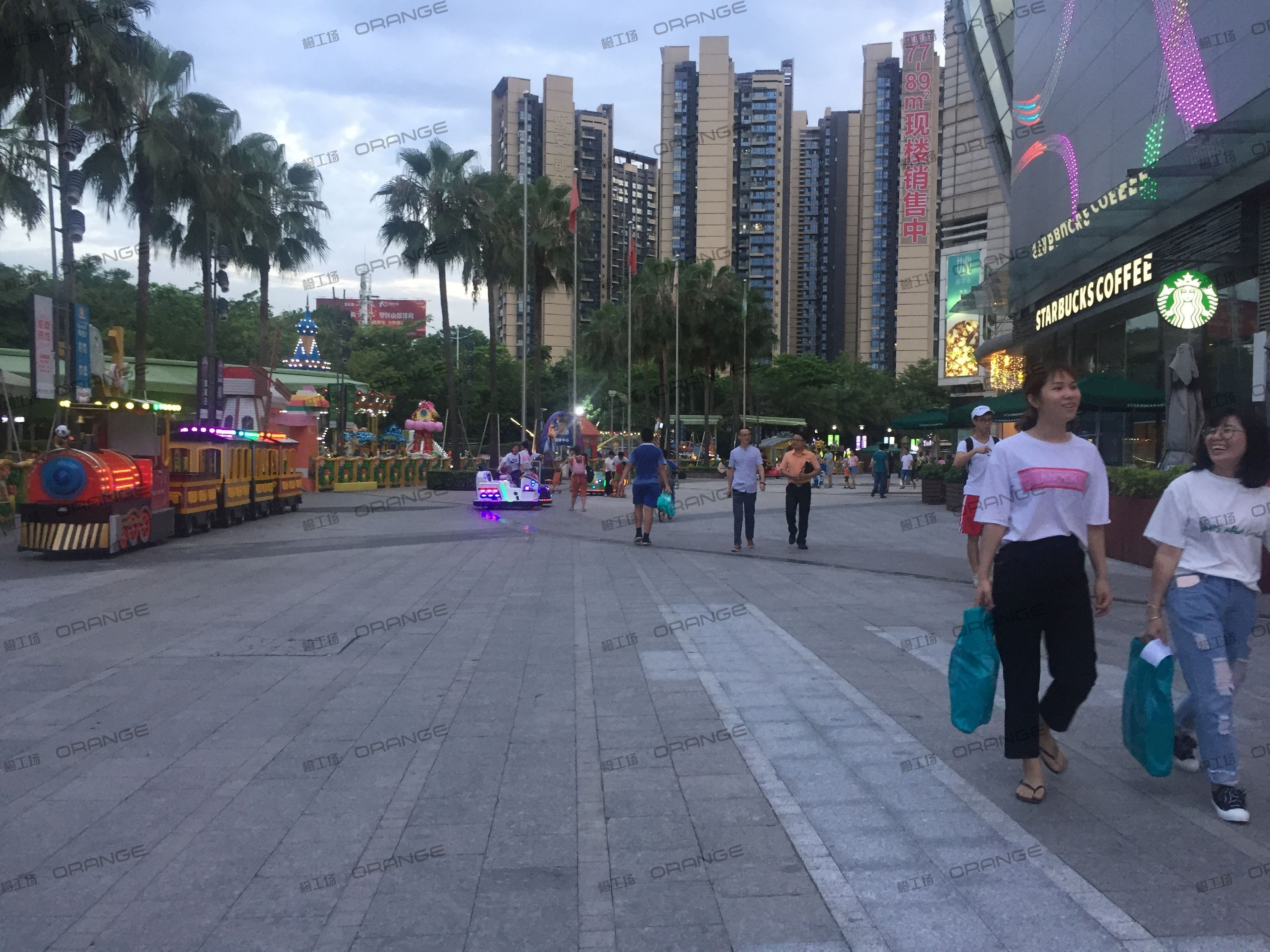 深圳星河COCO park（龙岗店）-室外南侧通道四4