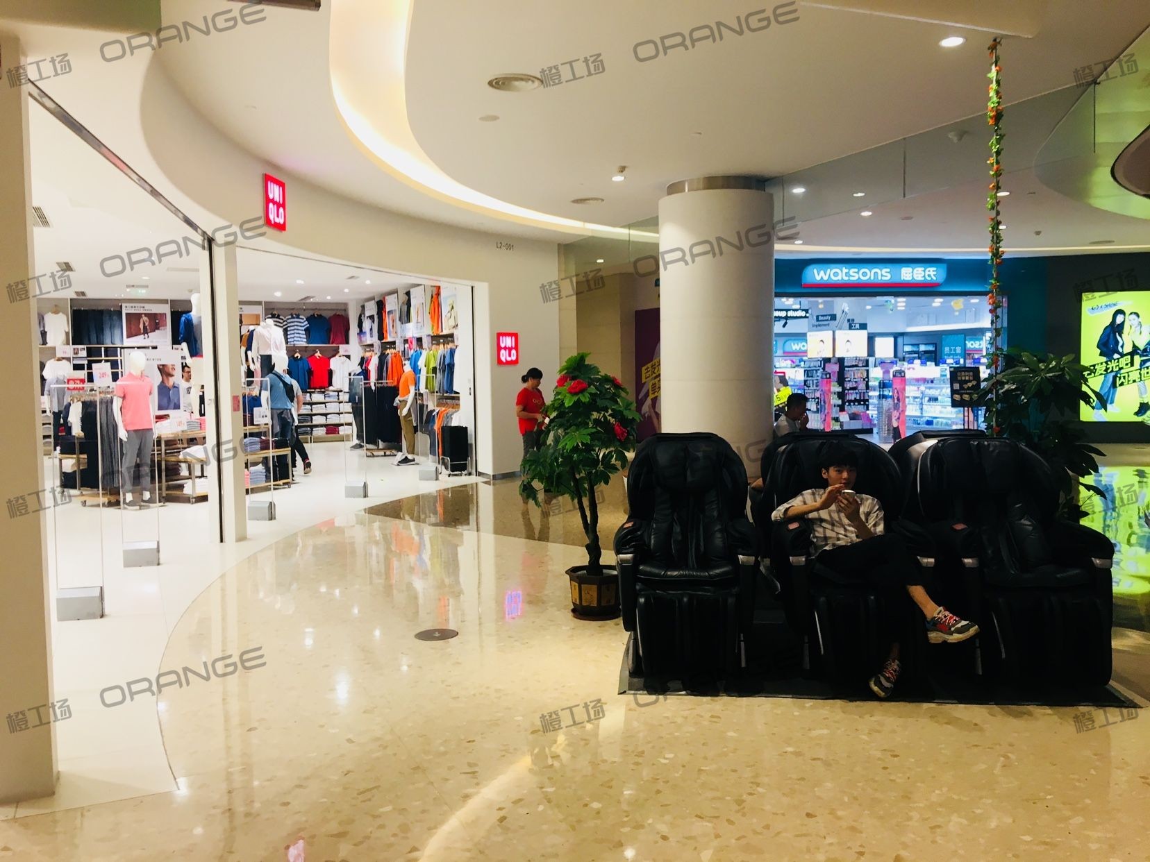 深圳星河COCO park（龙岗店）-室内二层中庭环廊西北侧1