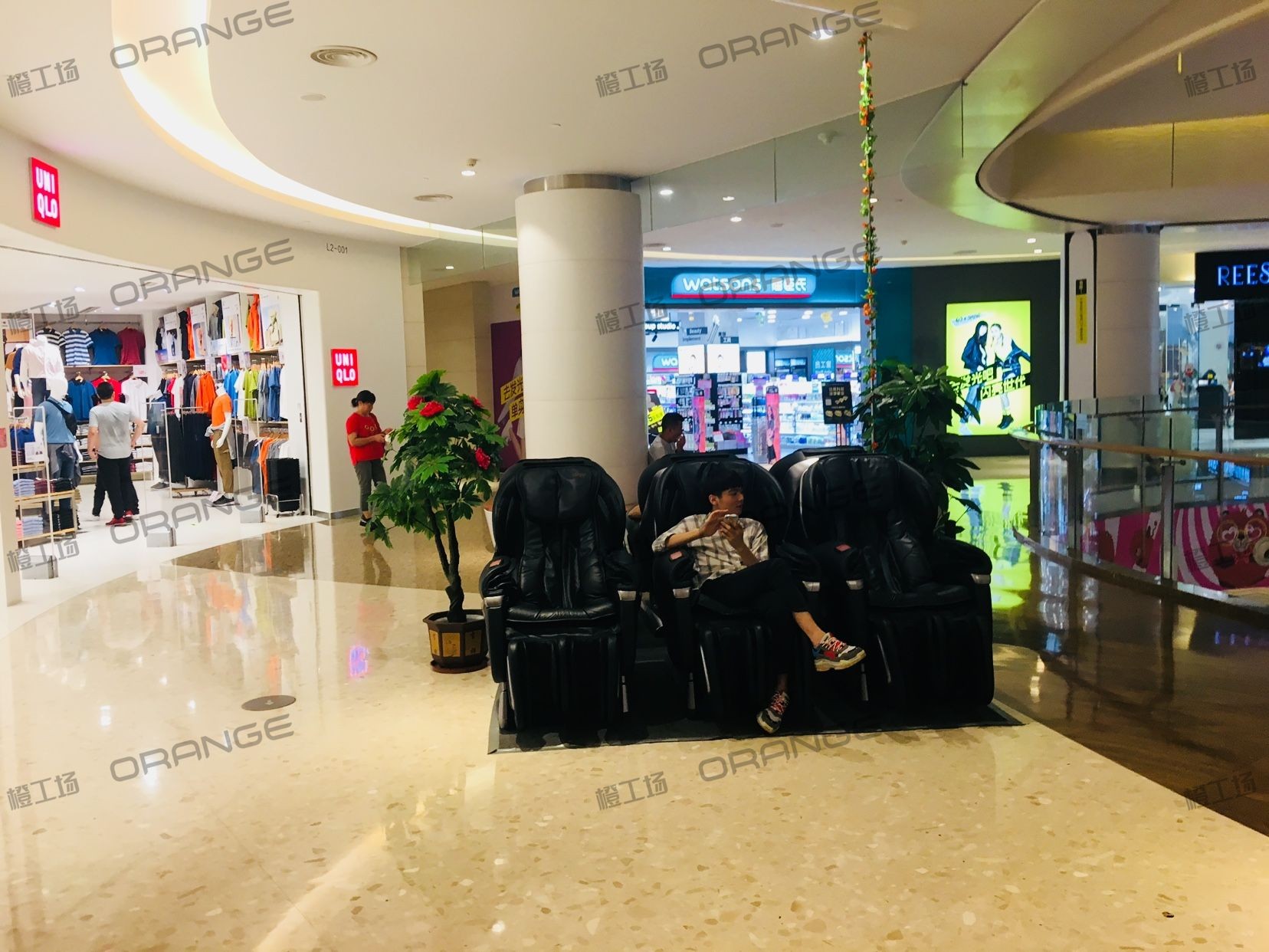 深圳星河COCO park（龙岗店）-室内二层中庭环廊西北侧3