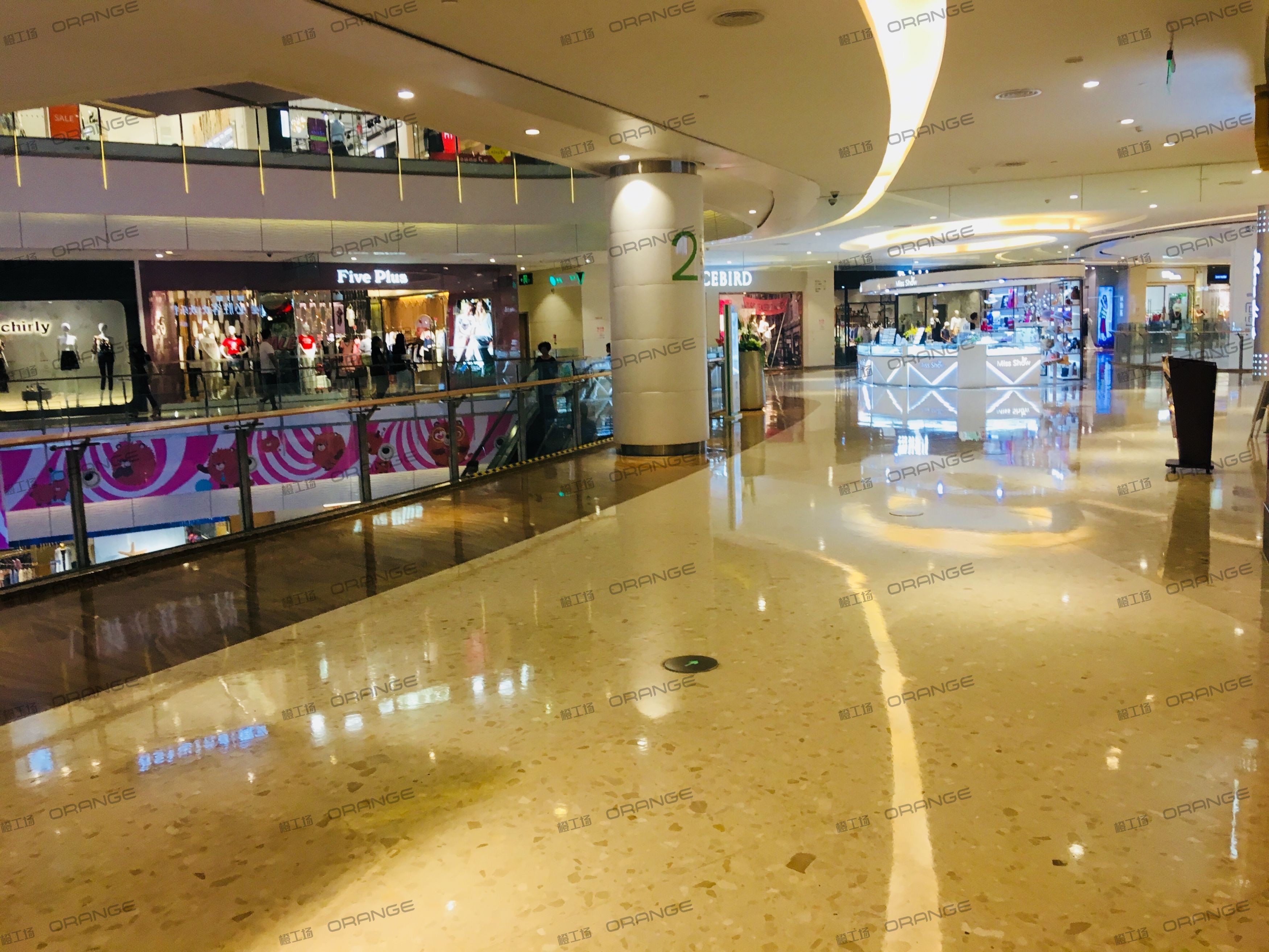 深圳星河COCO park（龙岗店）-室内二层中庭环廊东南侧1