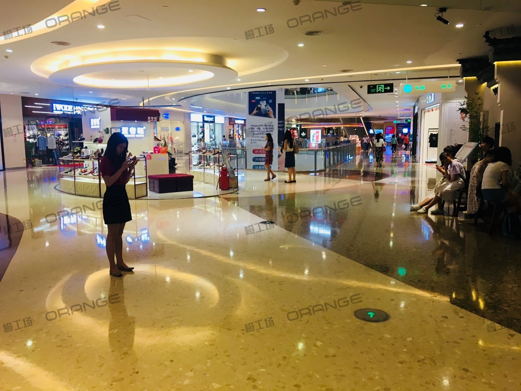 深圳星河COCO park（龙岗店）-室内三层中庭环廊西北侧3