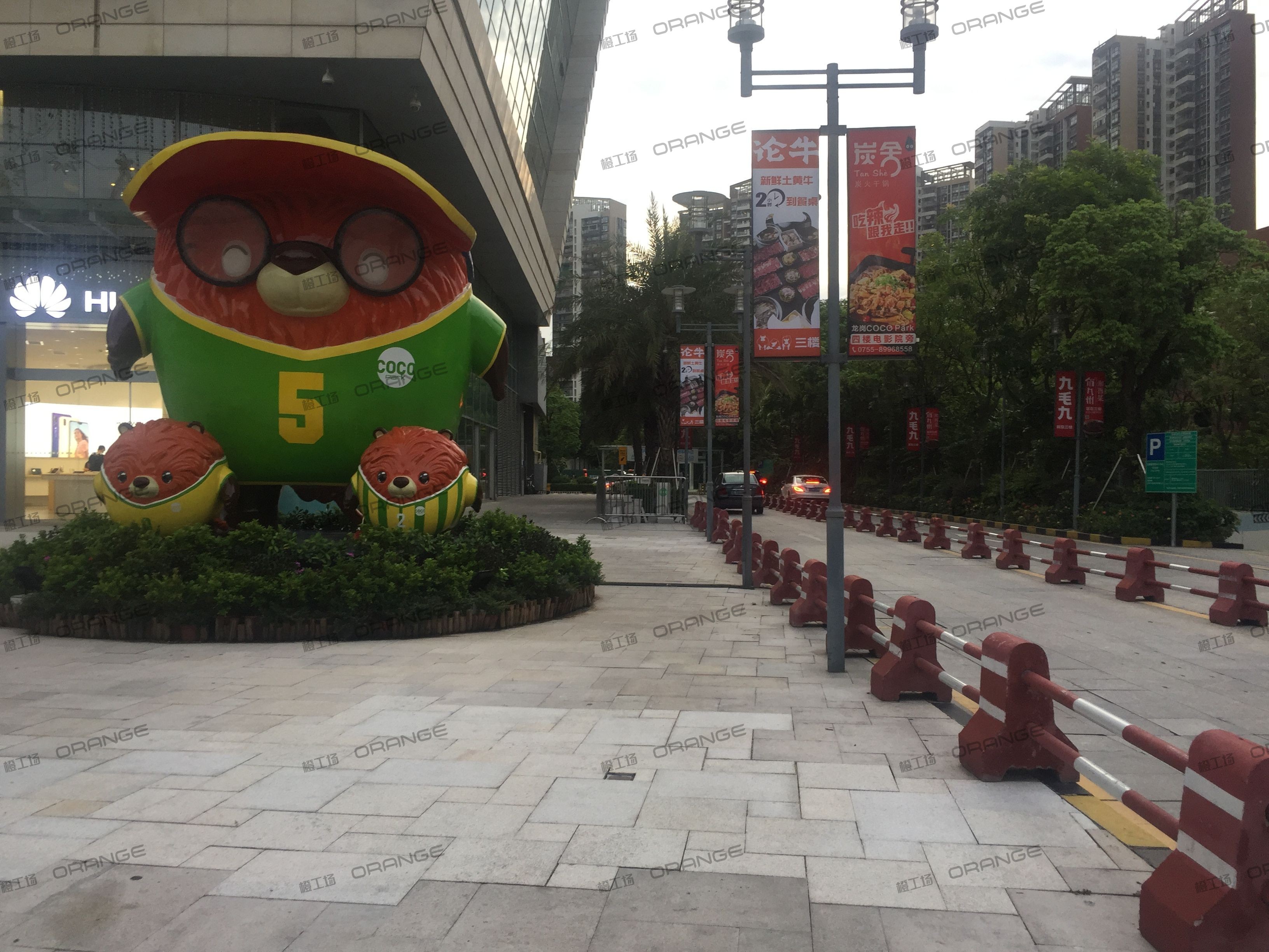 深圳星河COCO park（龙岗店）-室外东北门前二1