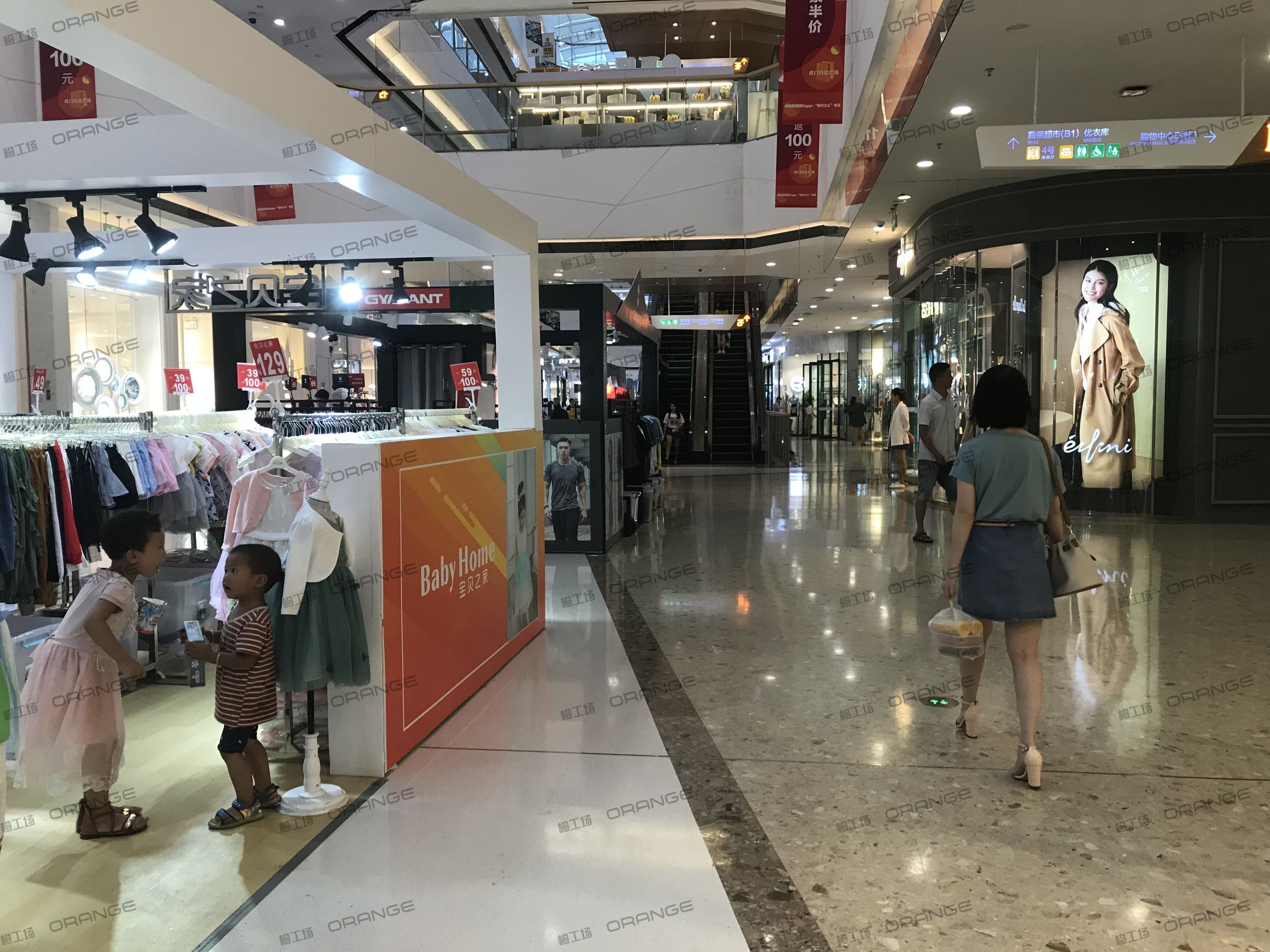 东莞万达广场(虎门店)-室内一层一号门中庭北A4