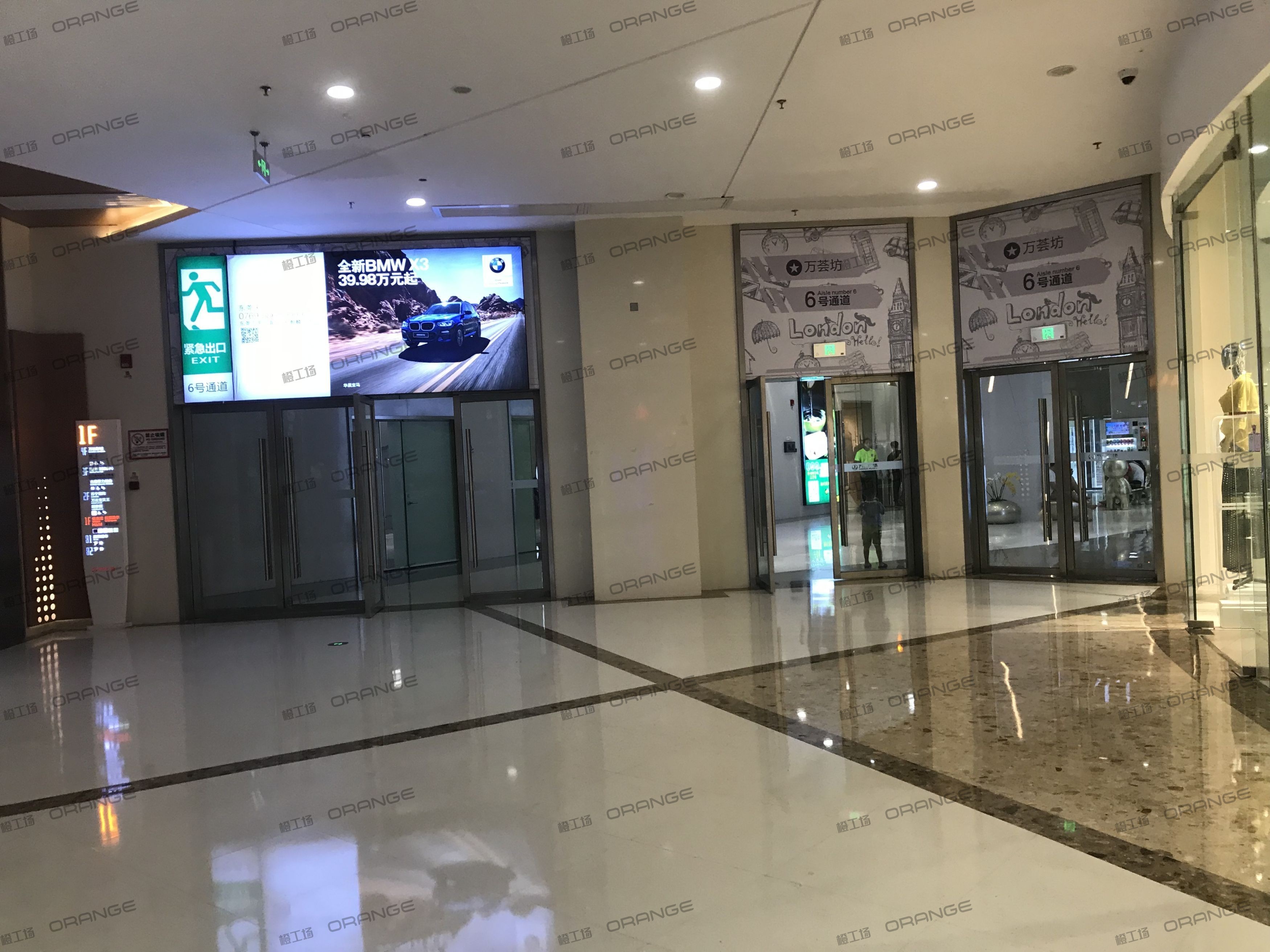 东莞万达广场(虎门店)-室内一层一号门中庭南2