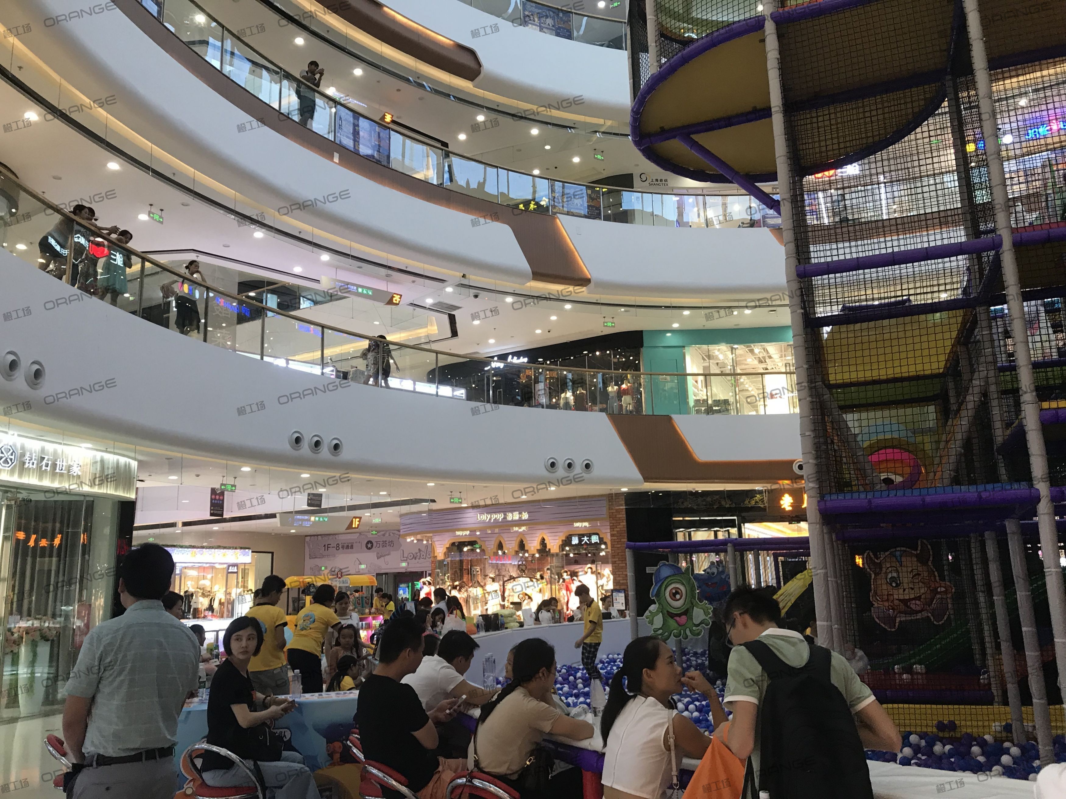 东莞万达广场(虎门店)-室内一层一号门中庭4