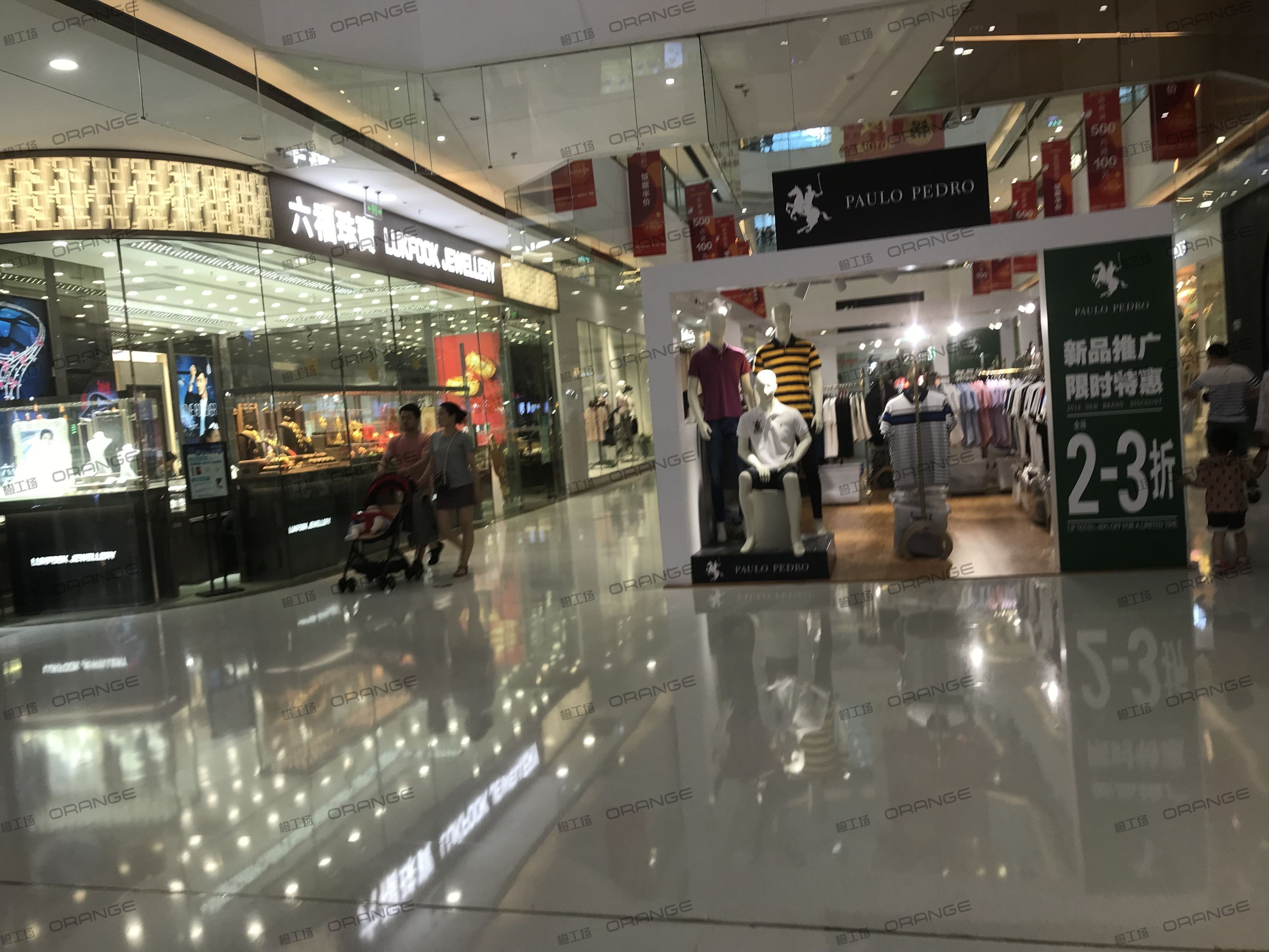 东莞万达广场(虎门店)-室内一层一号门中庭北B3