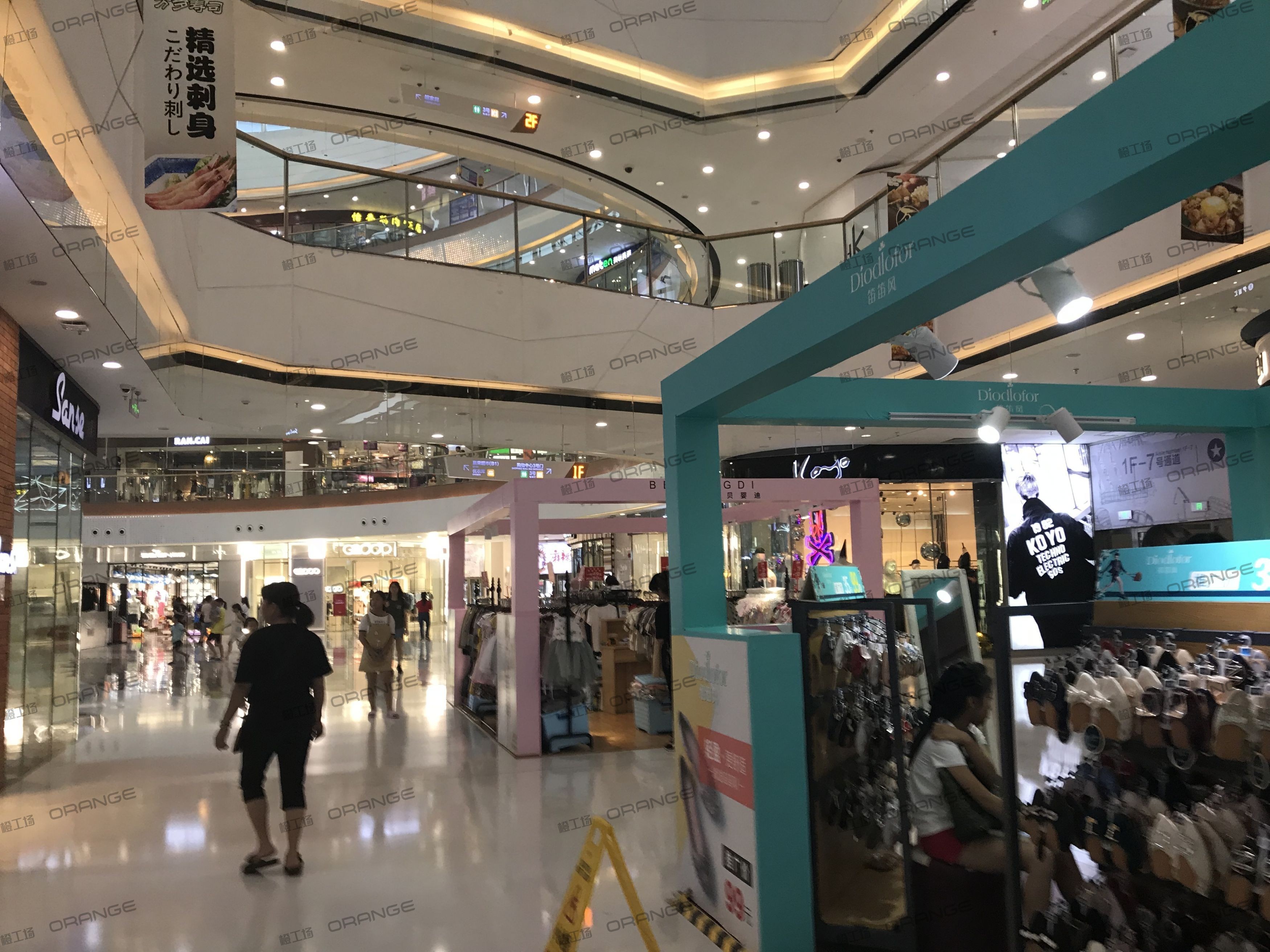 东莞万达广场(虎门店)-室内一层二号门中庭南A4