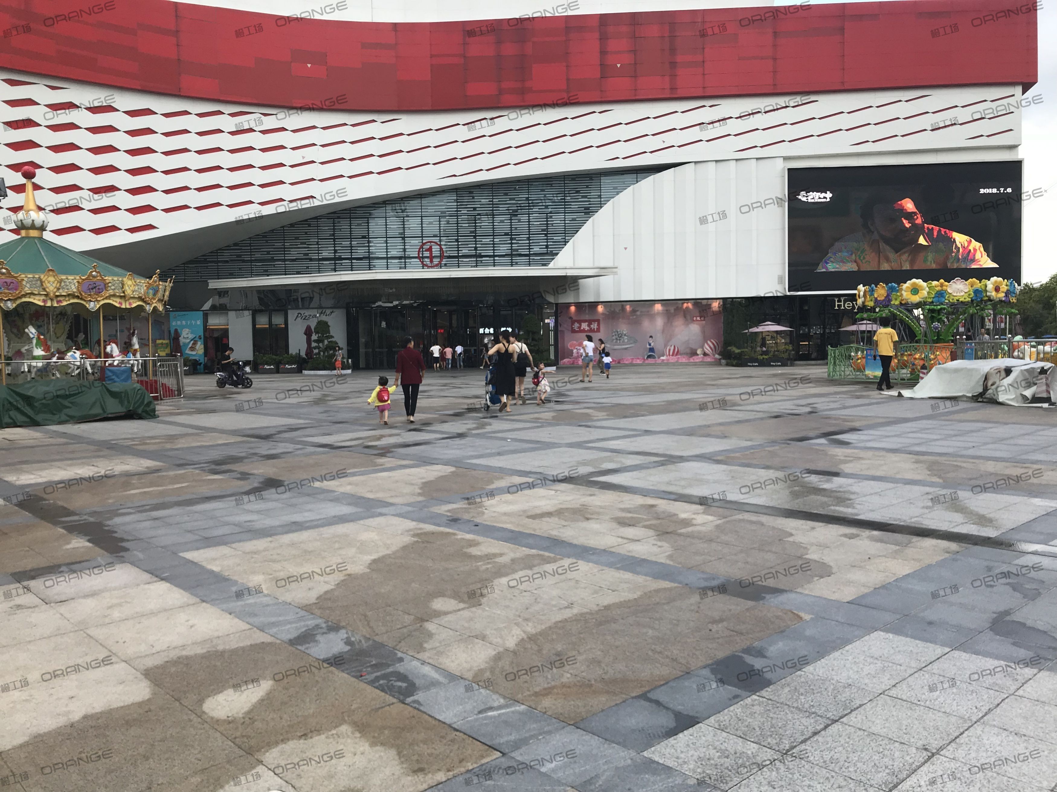 东莞万达广场(虎门店)-室外一号门西广场B1