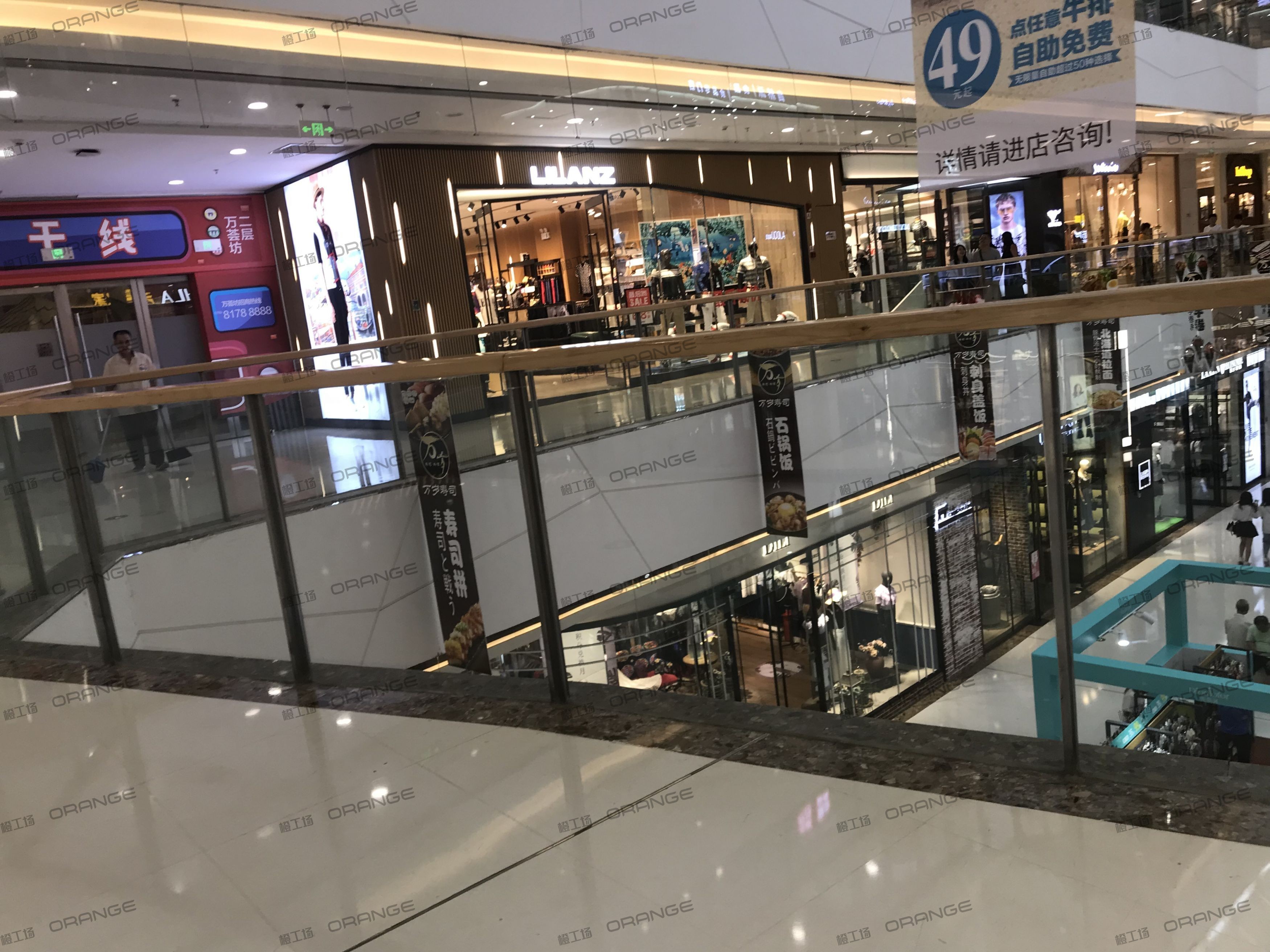 东莞万达广场(虎门店)-室内二层北环廊南3