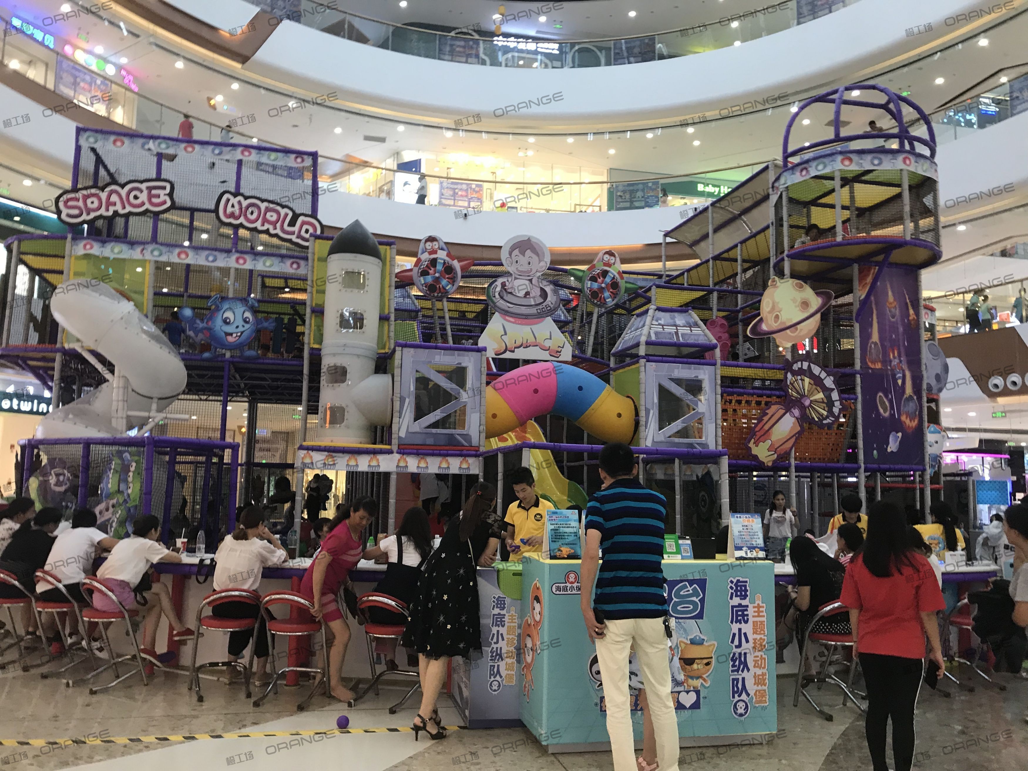 东莞万达广场(虎门店)-室内一层一号门中庭2