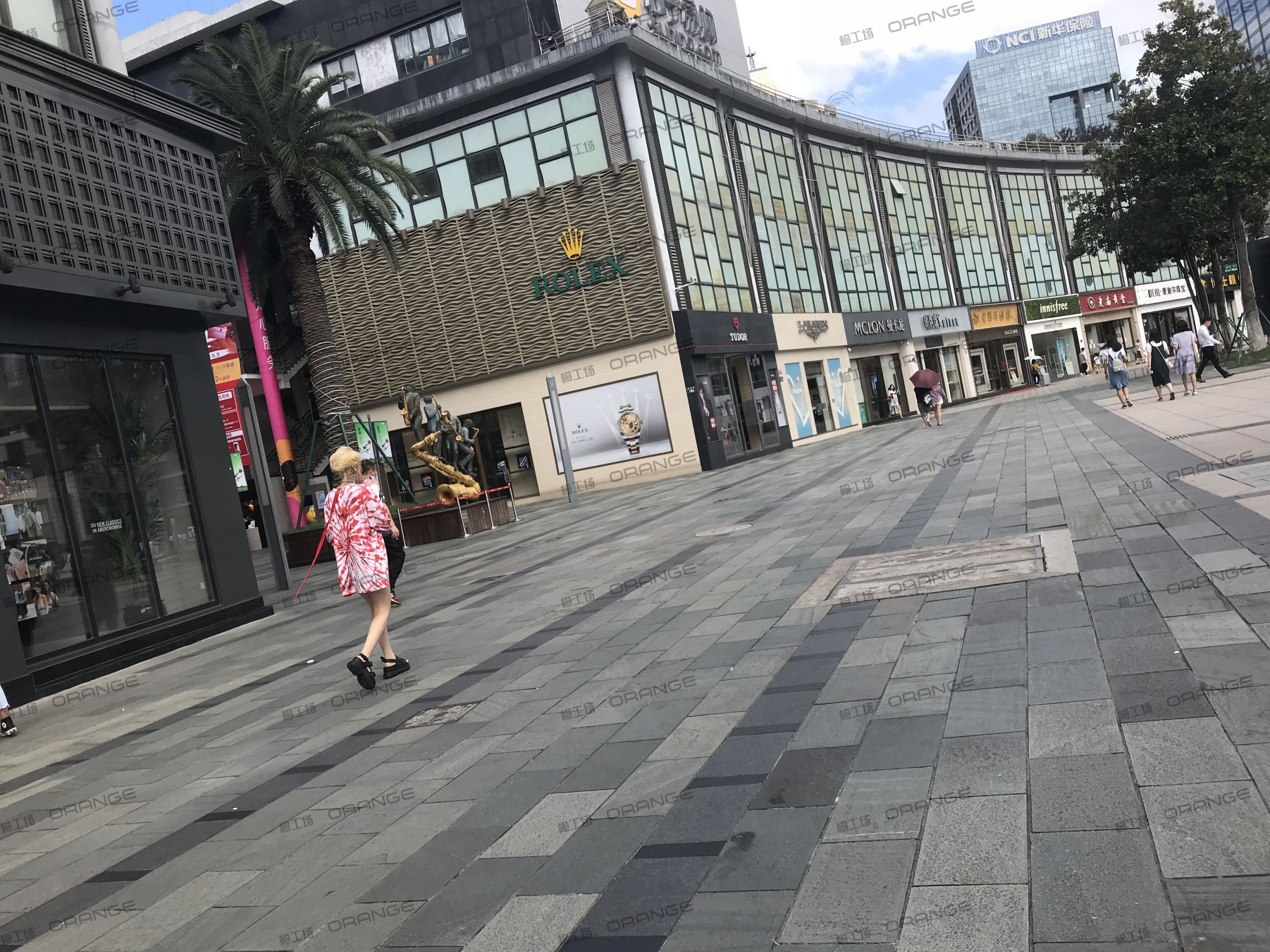 宁波天一国际购物中心-室外南走廊A2