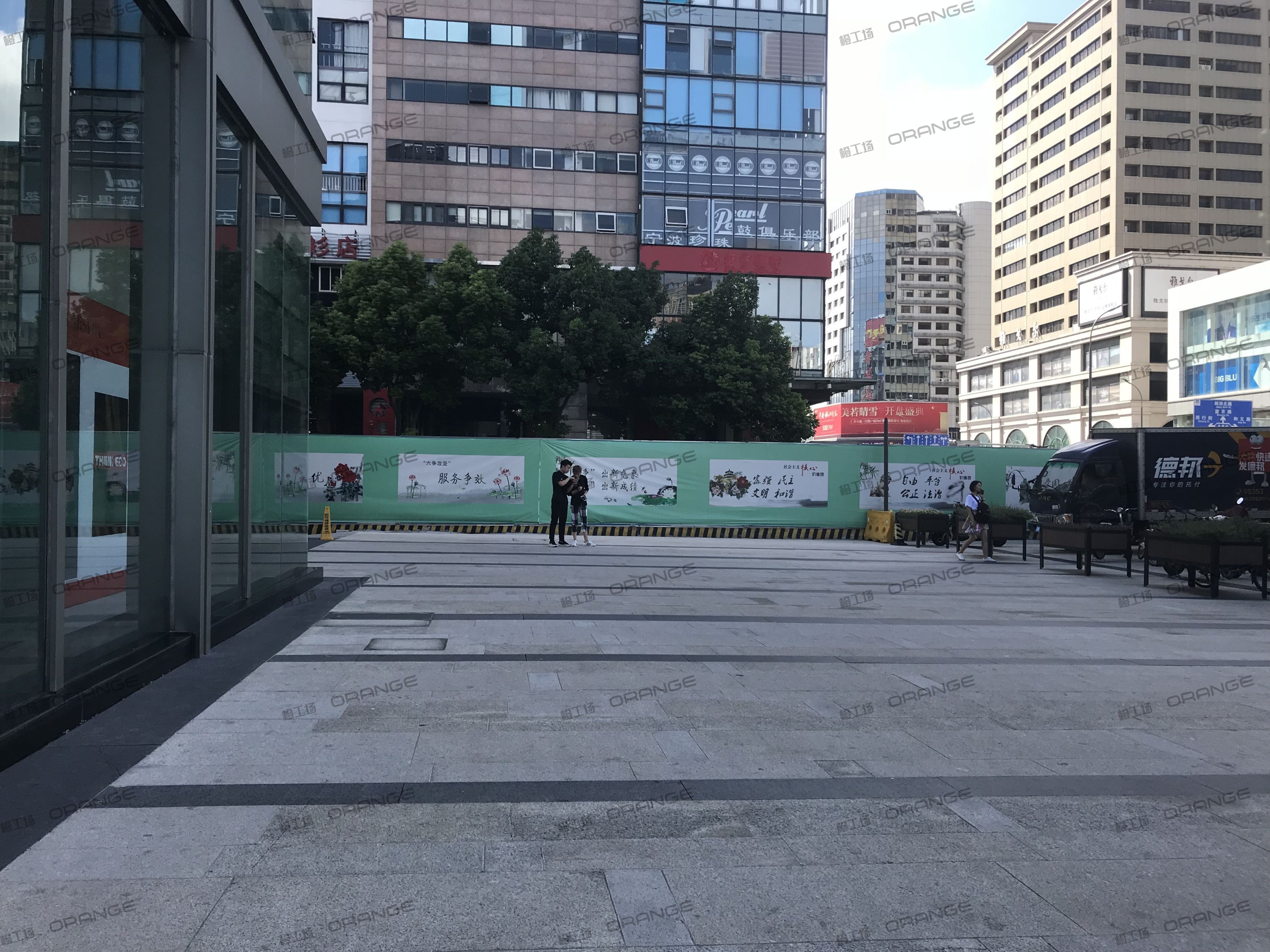 宁波天一国际购物中心-室外北走廊A4