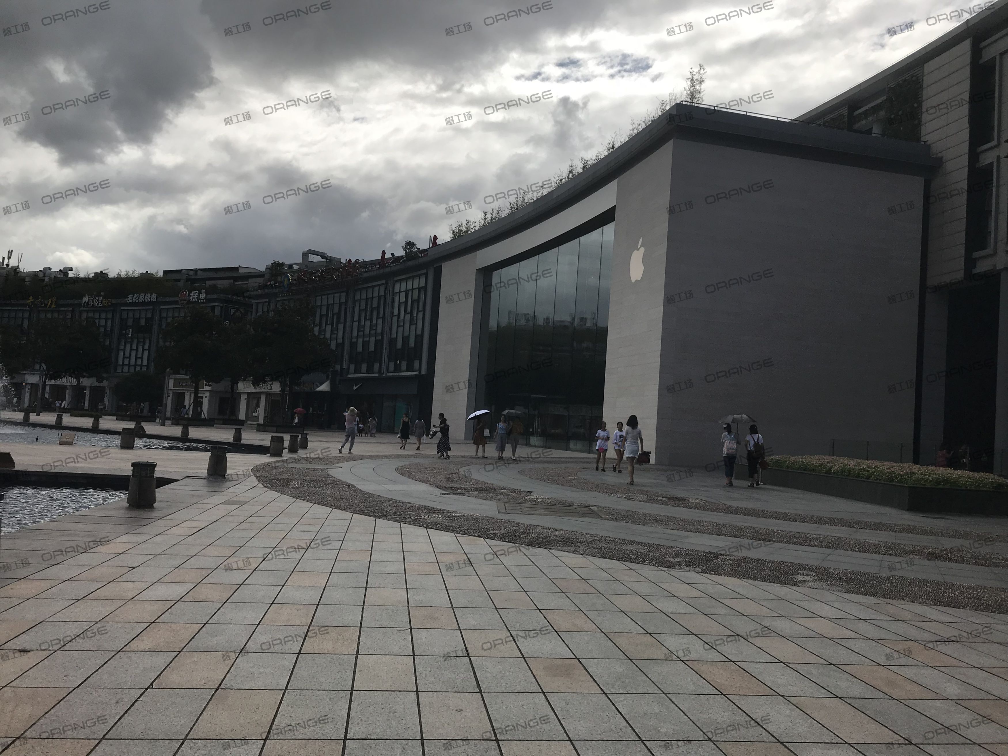 宁波天一国际购物中心-室外南走廊D2