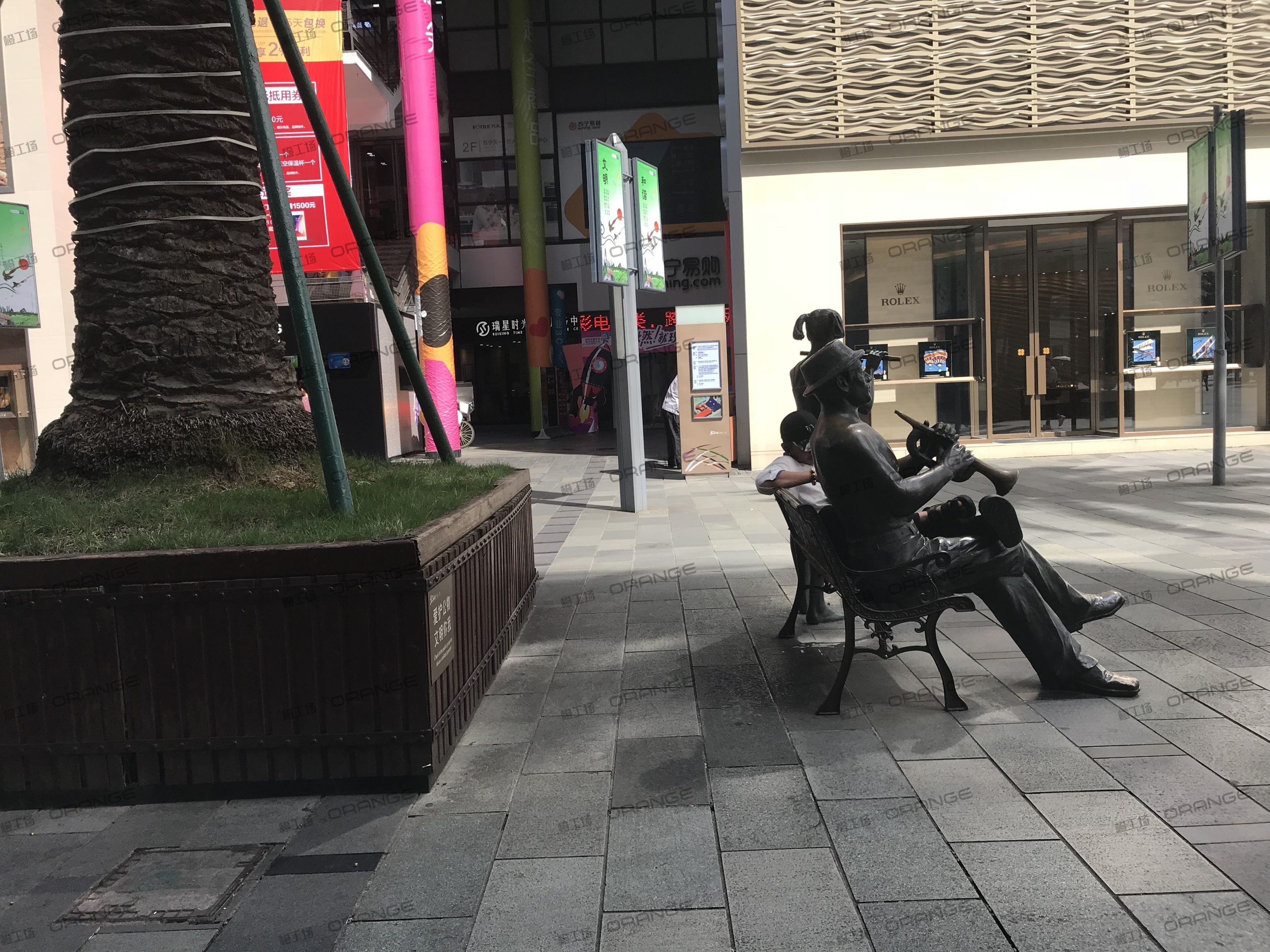 宁波天一国际购物中心-室外东走廊D4