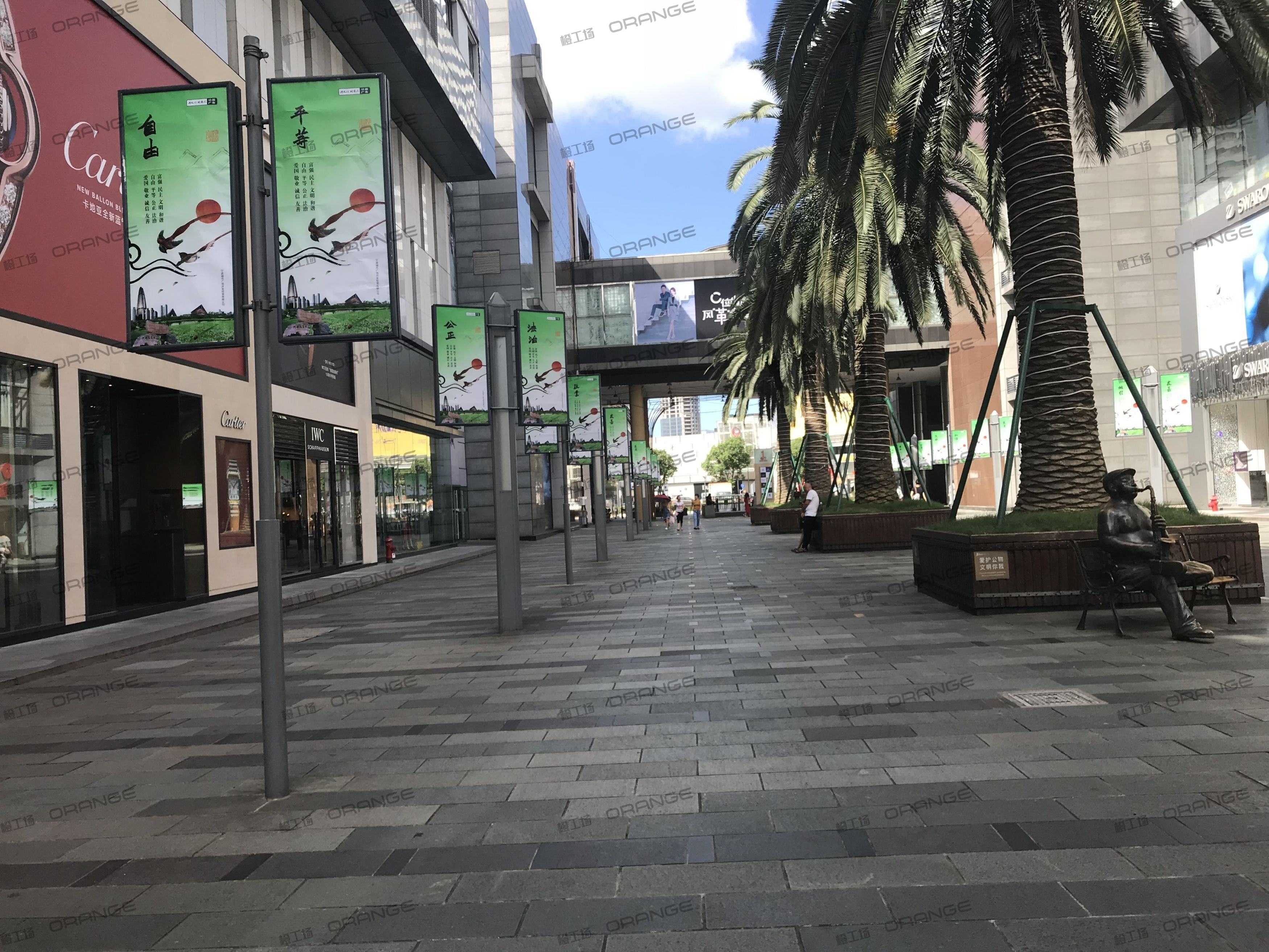 宁波天一国际购物中心-室外东走廊D1