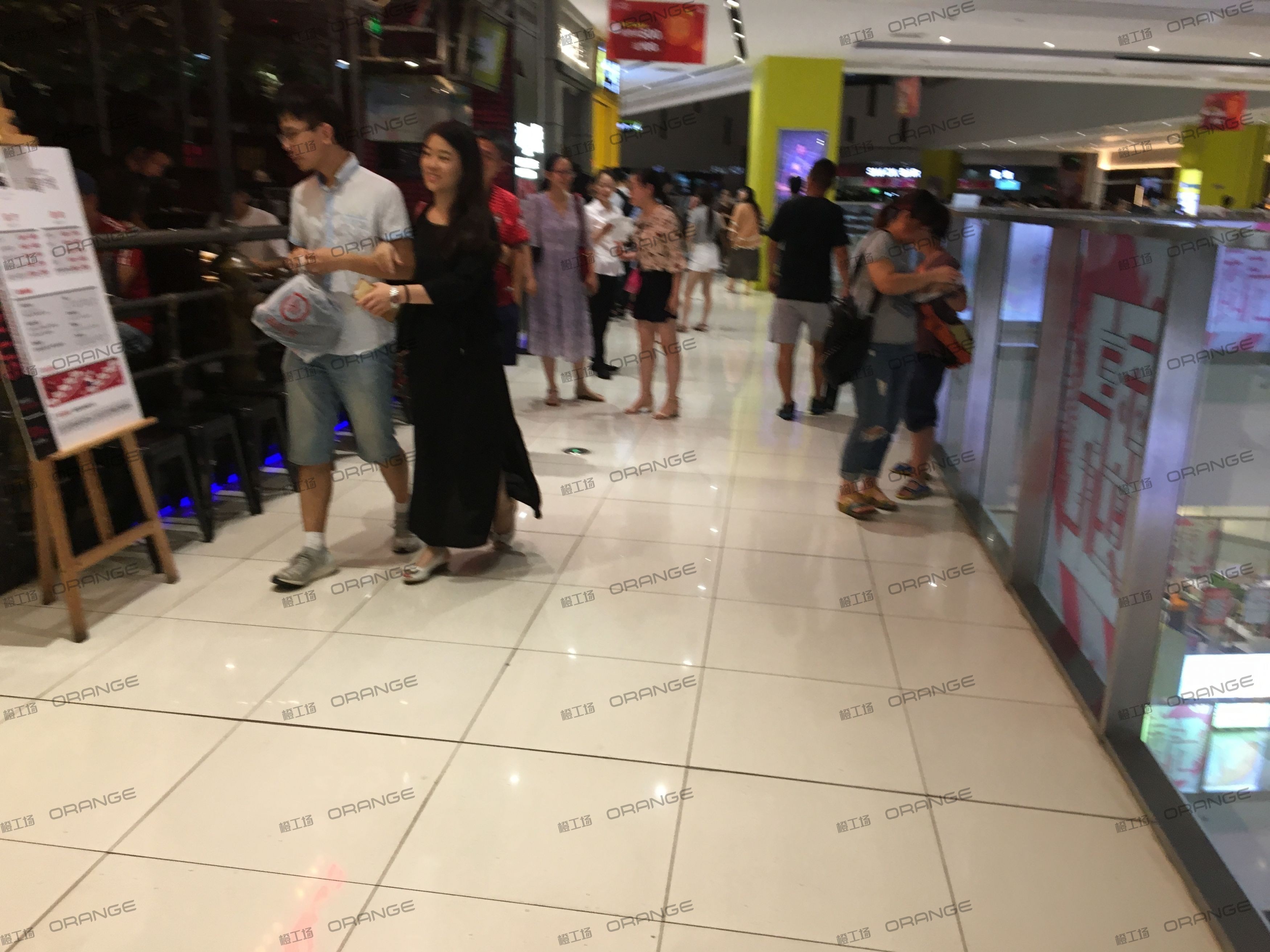 宁波来福士广场-室内四层东侧环廊西a4