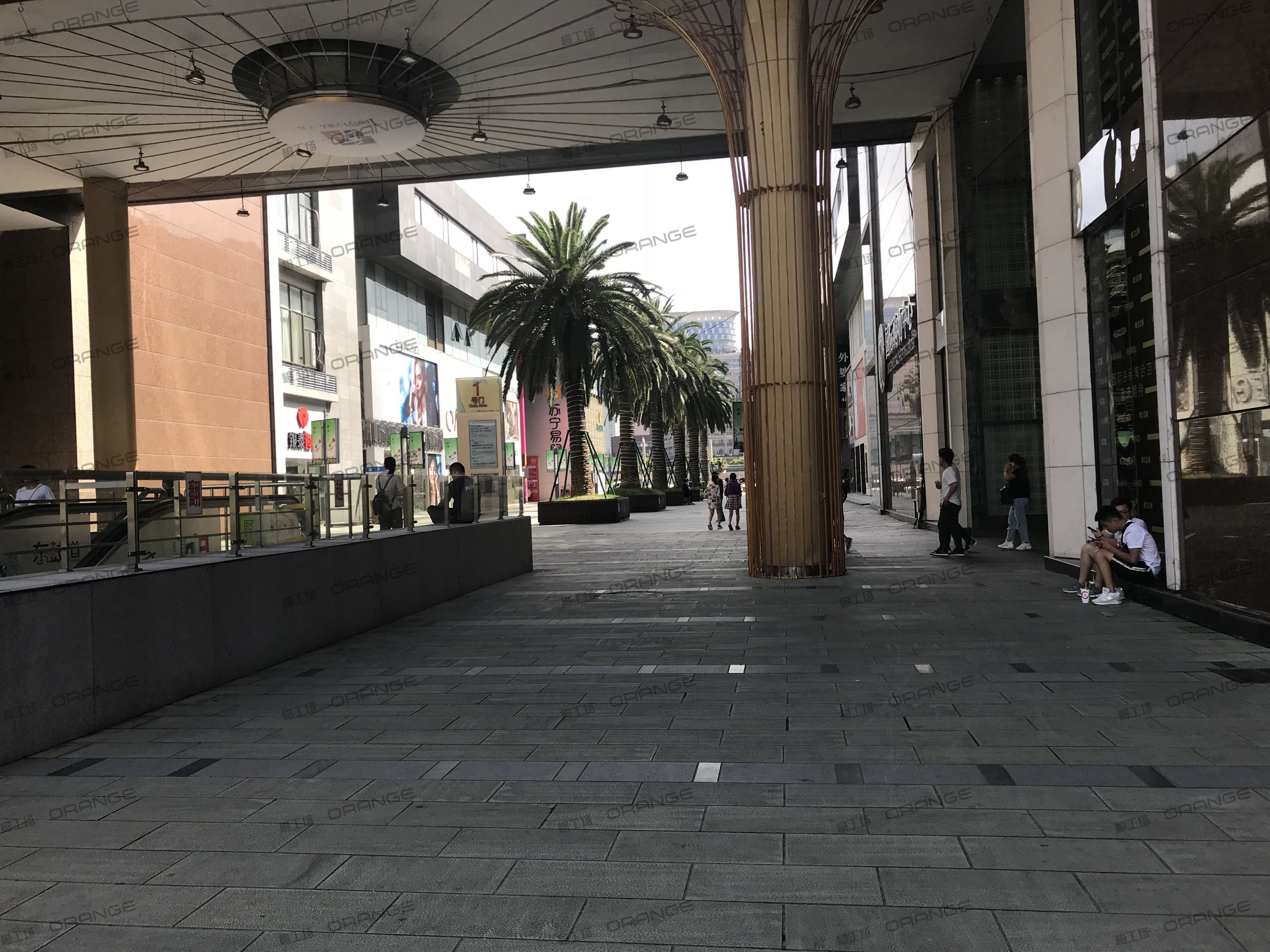 宁波天一国际购物中心-室外东走廊A4