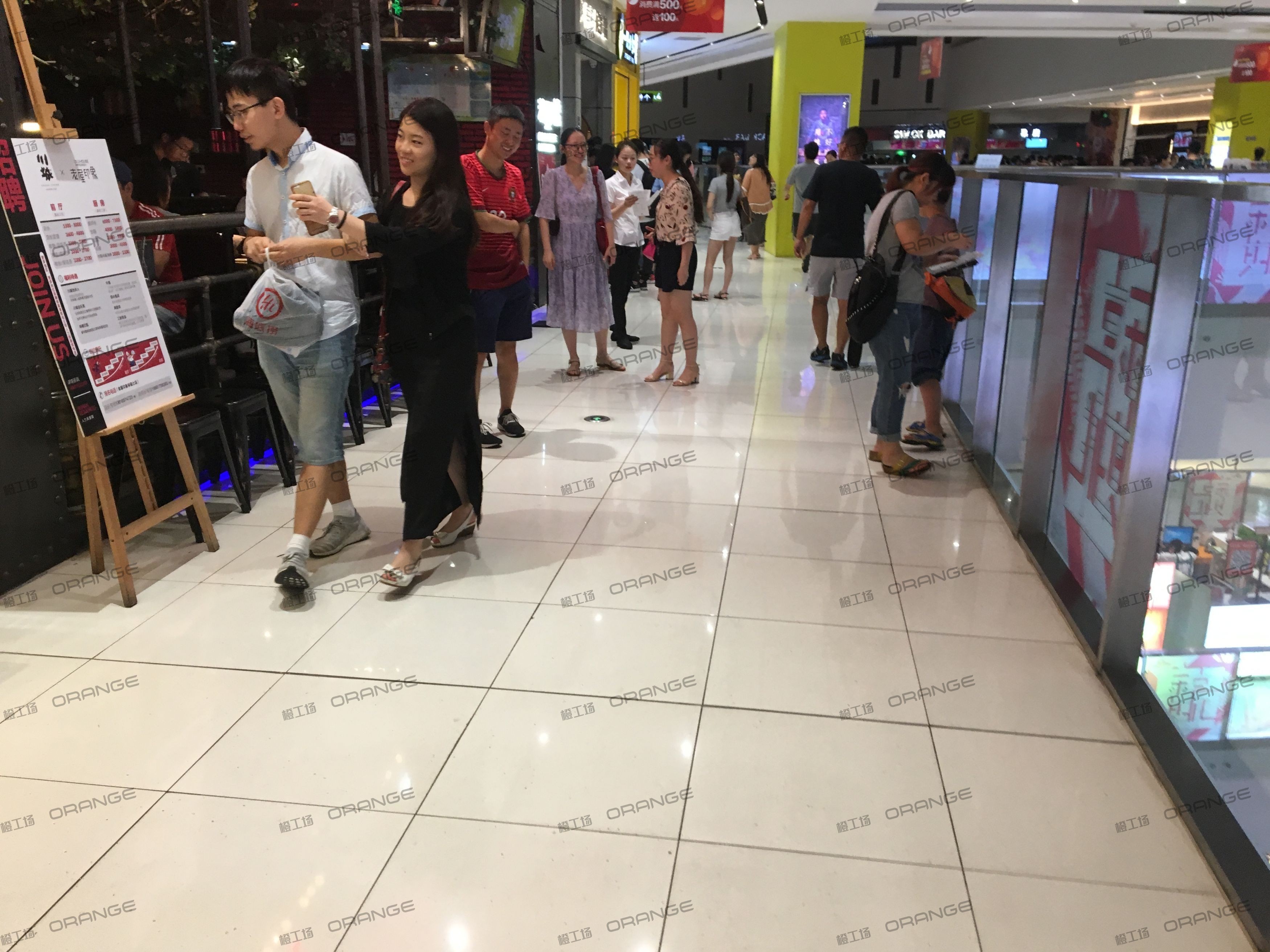 宁波来福士广场-室内四层东侧环廊西a3