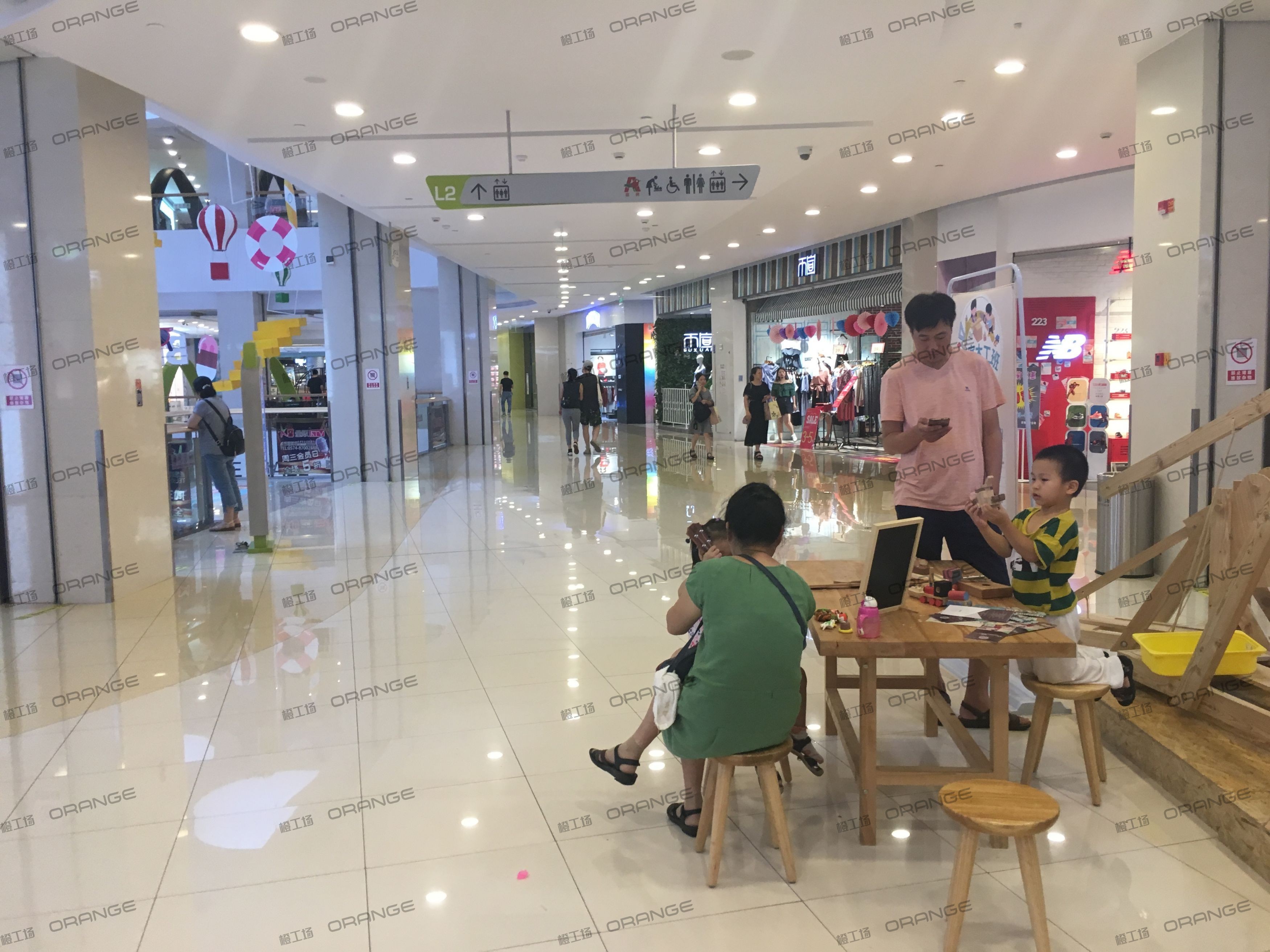 宁波高鑫广场-室内二层西北环廊南1