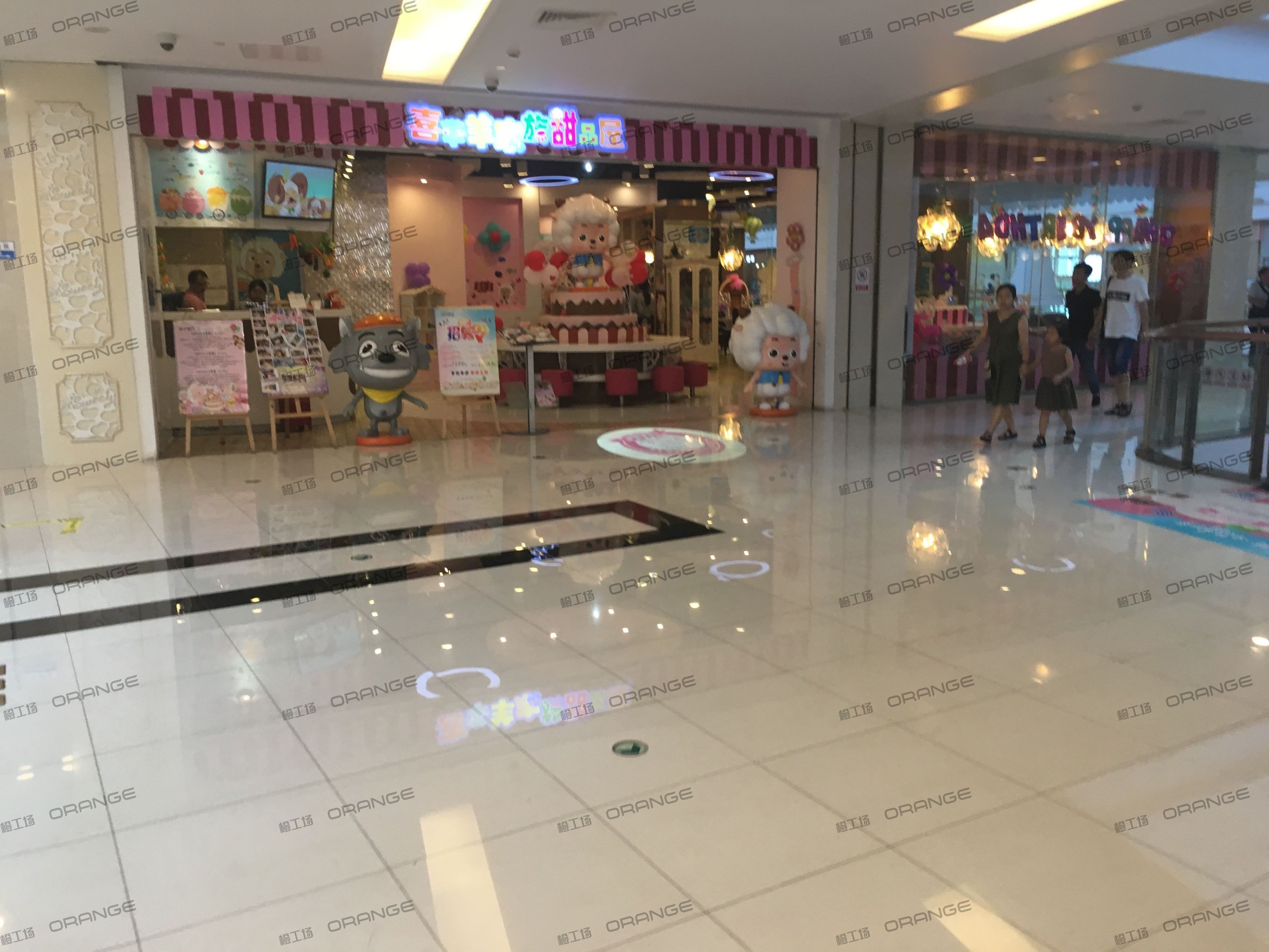 宁波高鑫广场-室内三层西北环廊西2