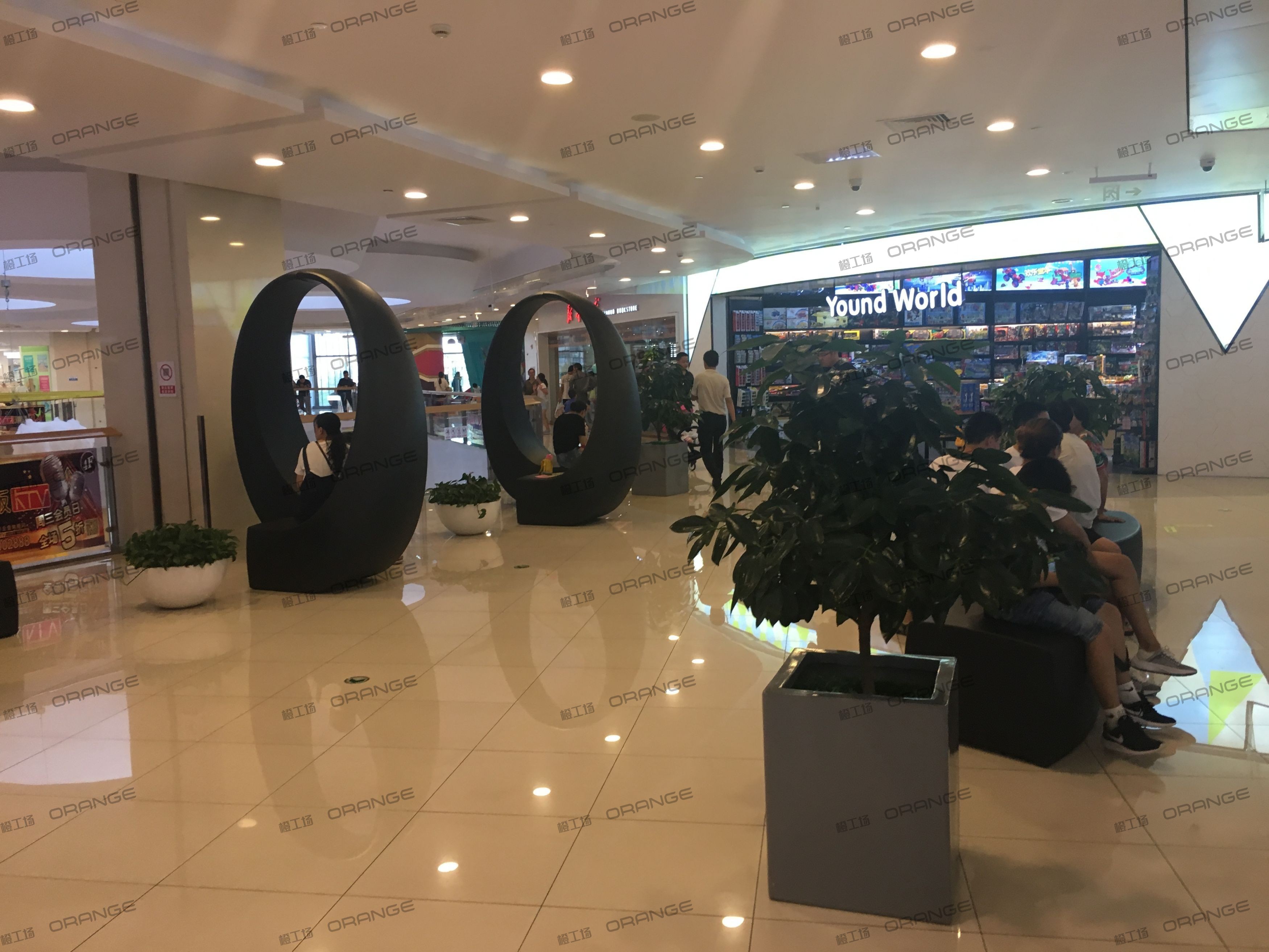 宁波高鑫广场-室内三层西南环廊西3