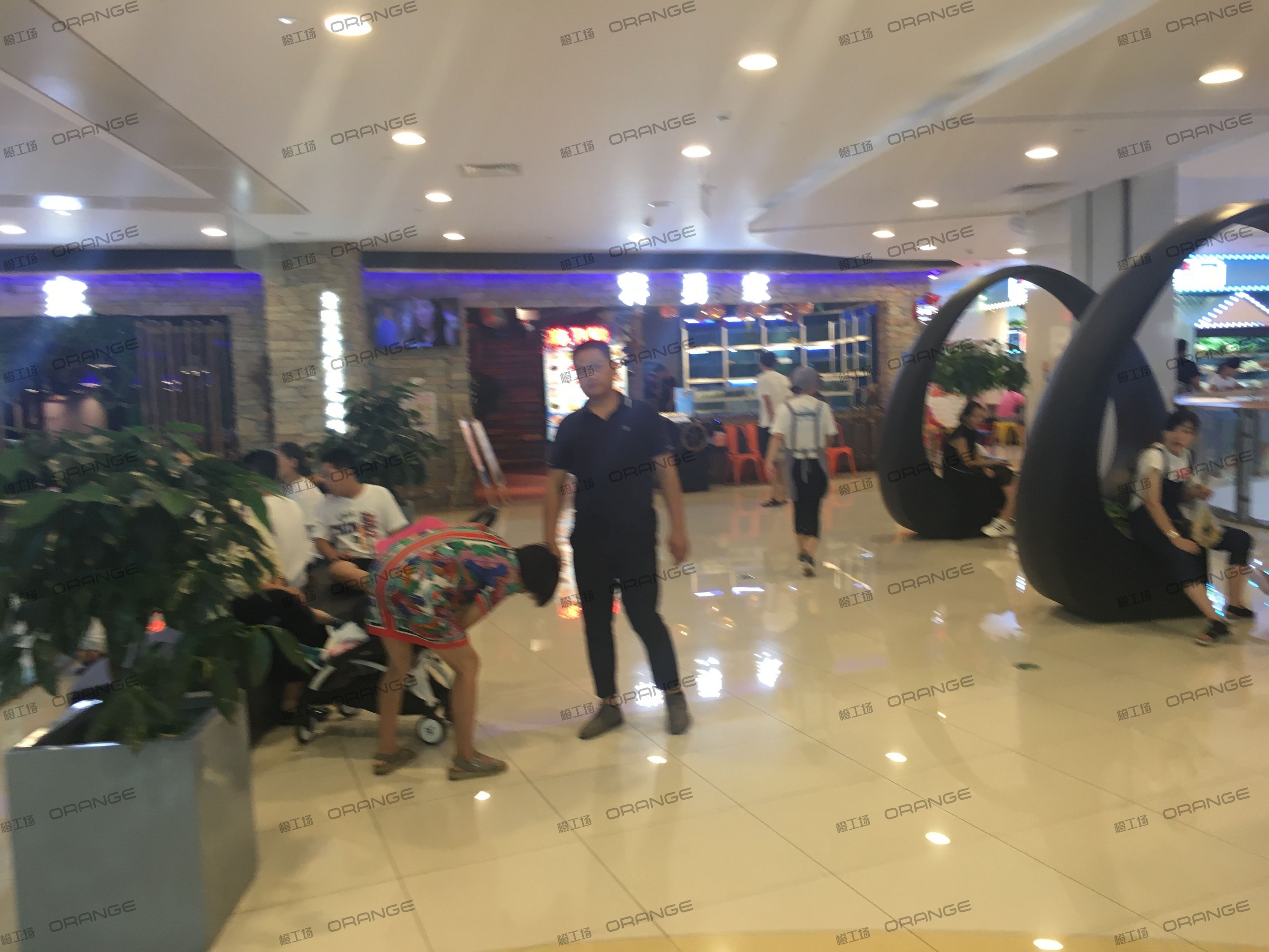 宁波高鑫广场-室内三层西南环廊西2