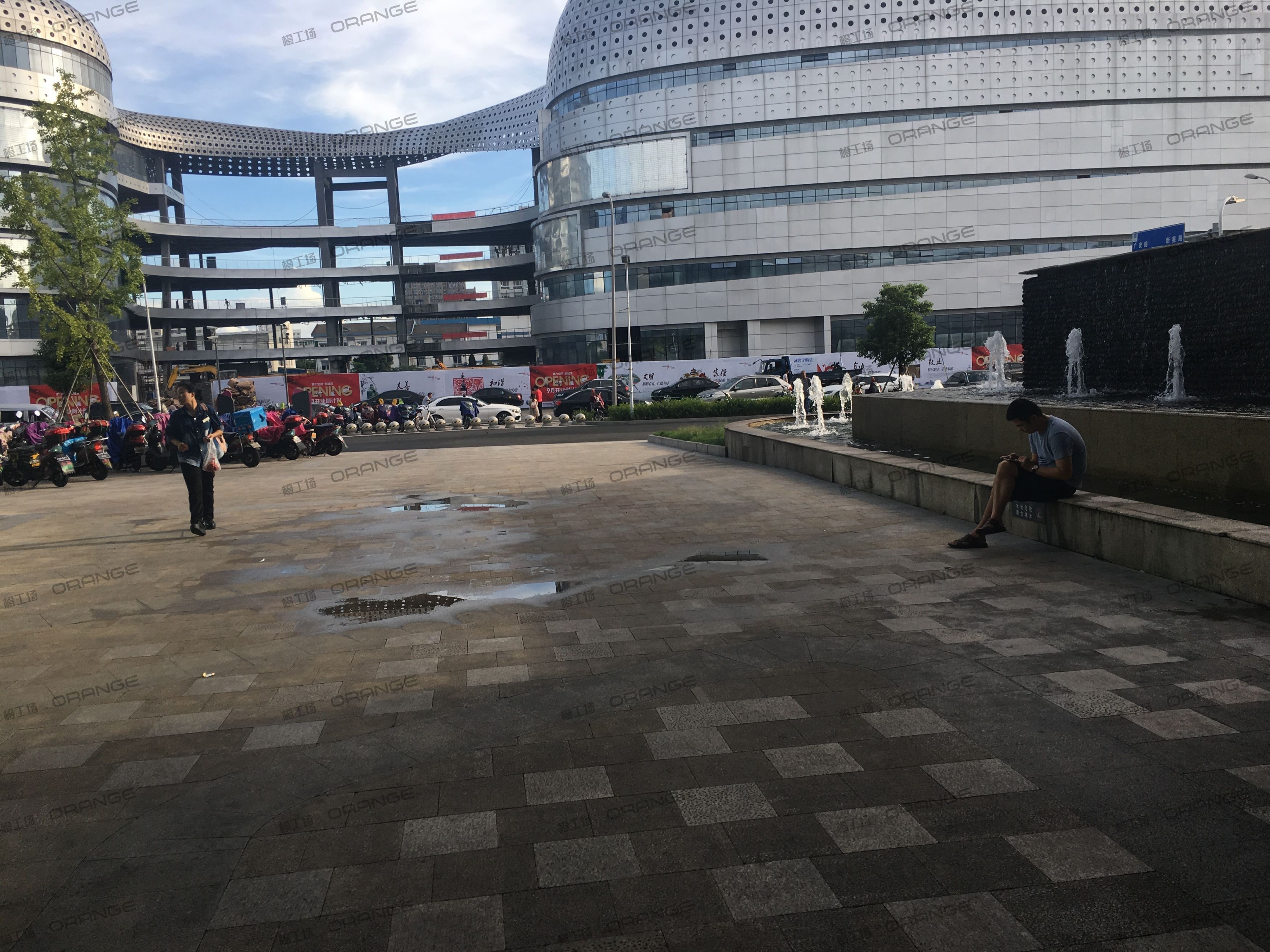 宁波高鑫广场-室外南侧广场4