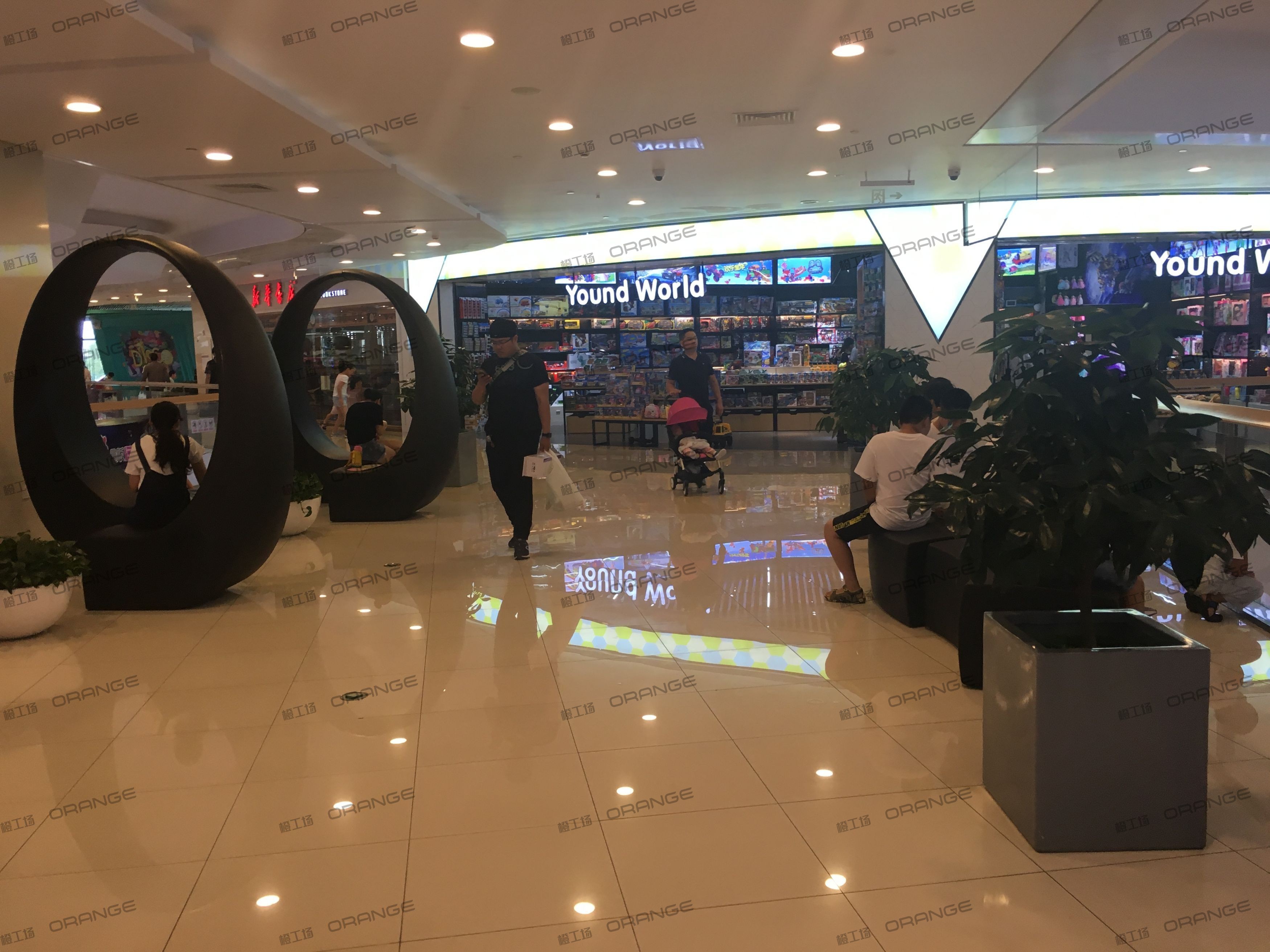 宁波高鑫广场-室内三层西南环廊西4