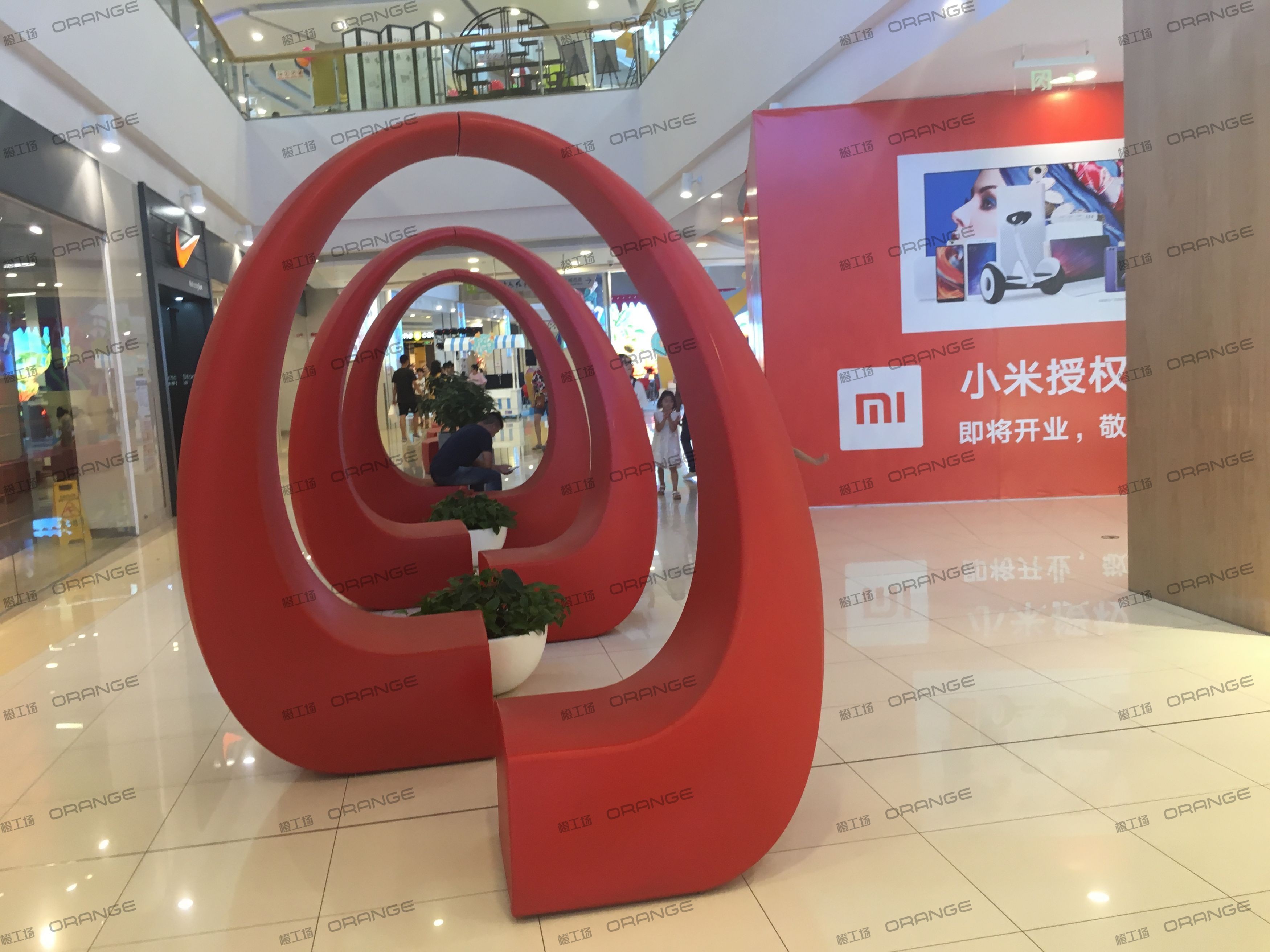 宁波高鑫广场-室内一层南侧走廊C1