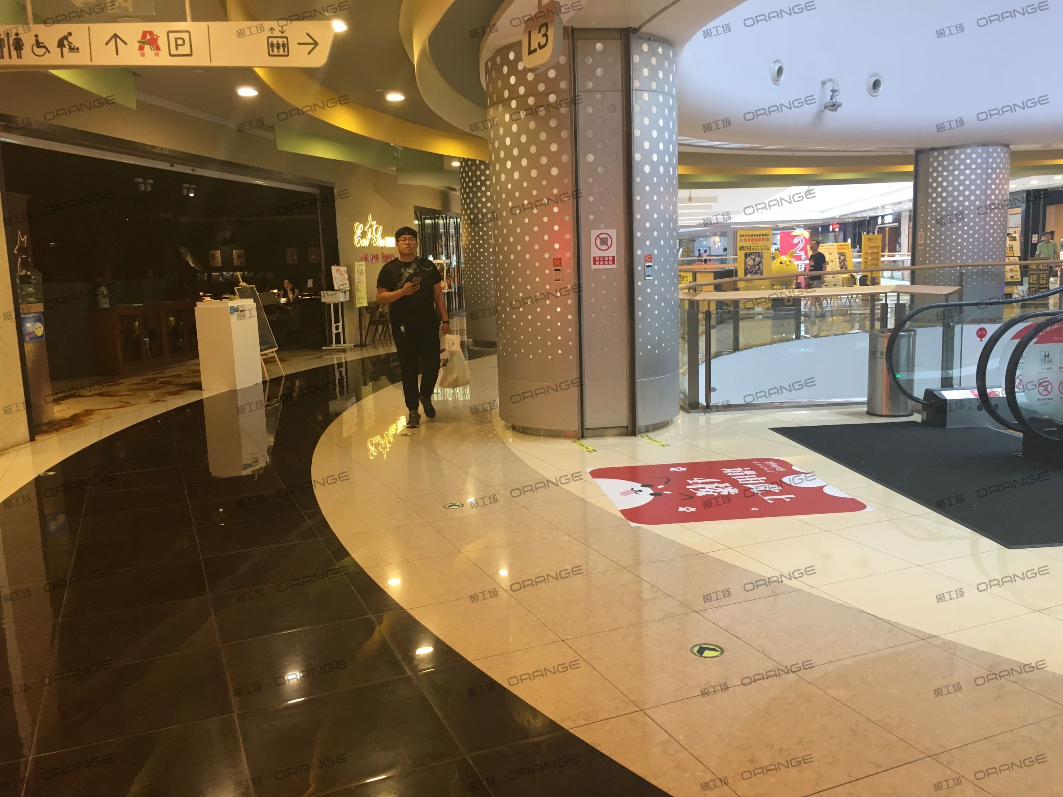 宁波高鑫广场-室内三层东南环廊南4