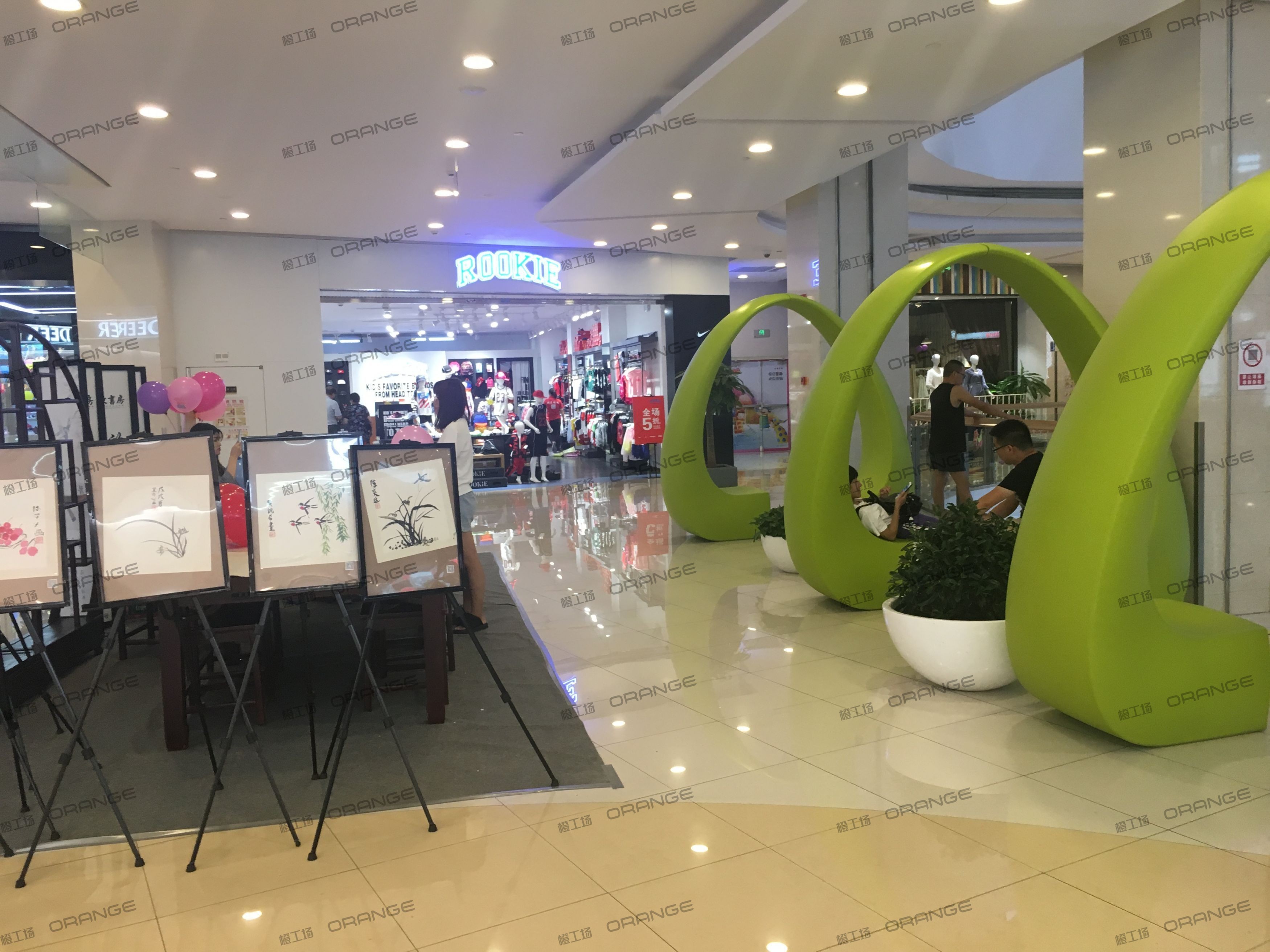 宁波高鑫广场-室内二层西北环廊北1