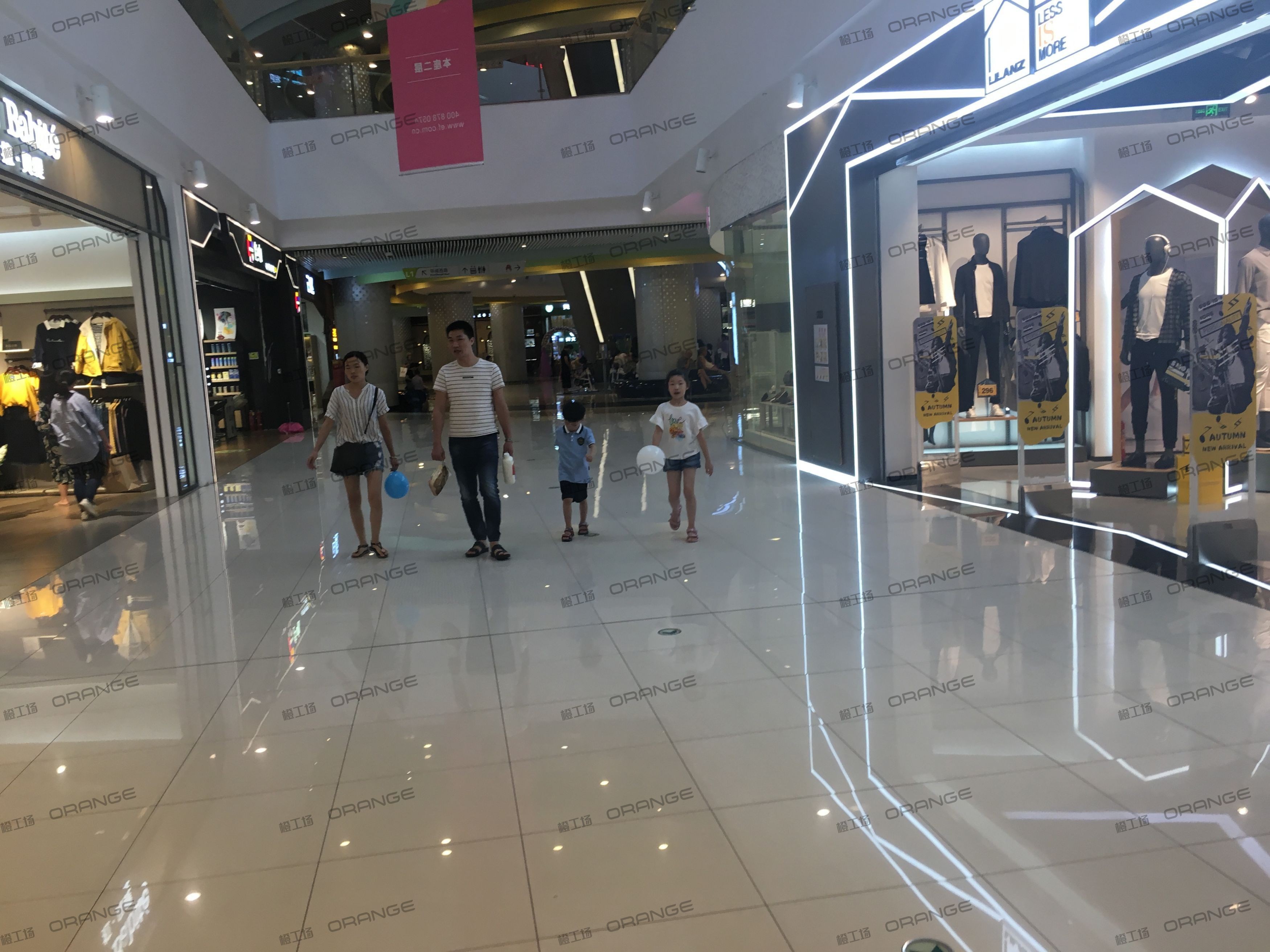 宁波高鑫广场-室内一层南侧走廊B3