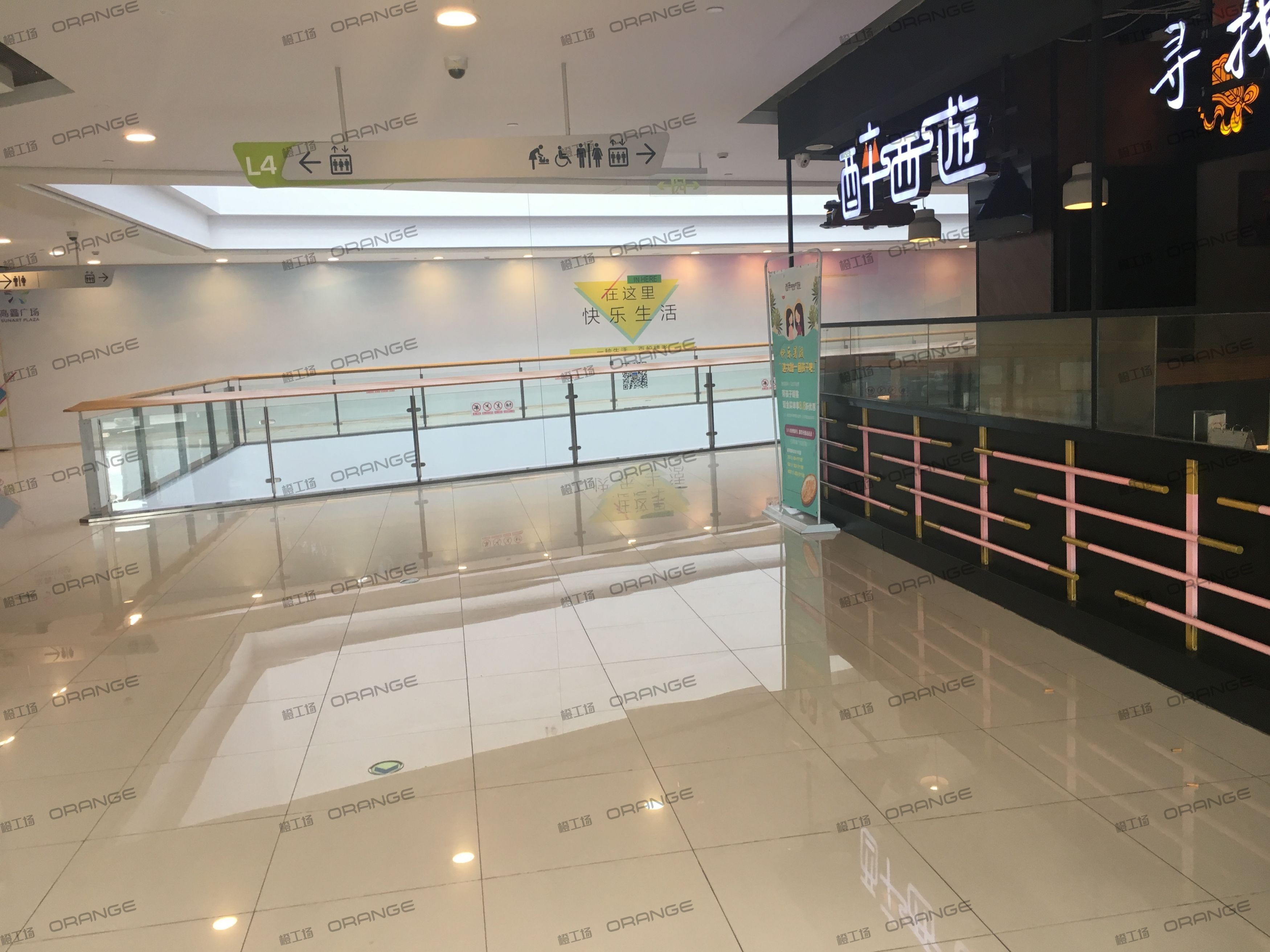 宁波高鑫广场-室内四层东侧走廊3