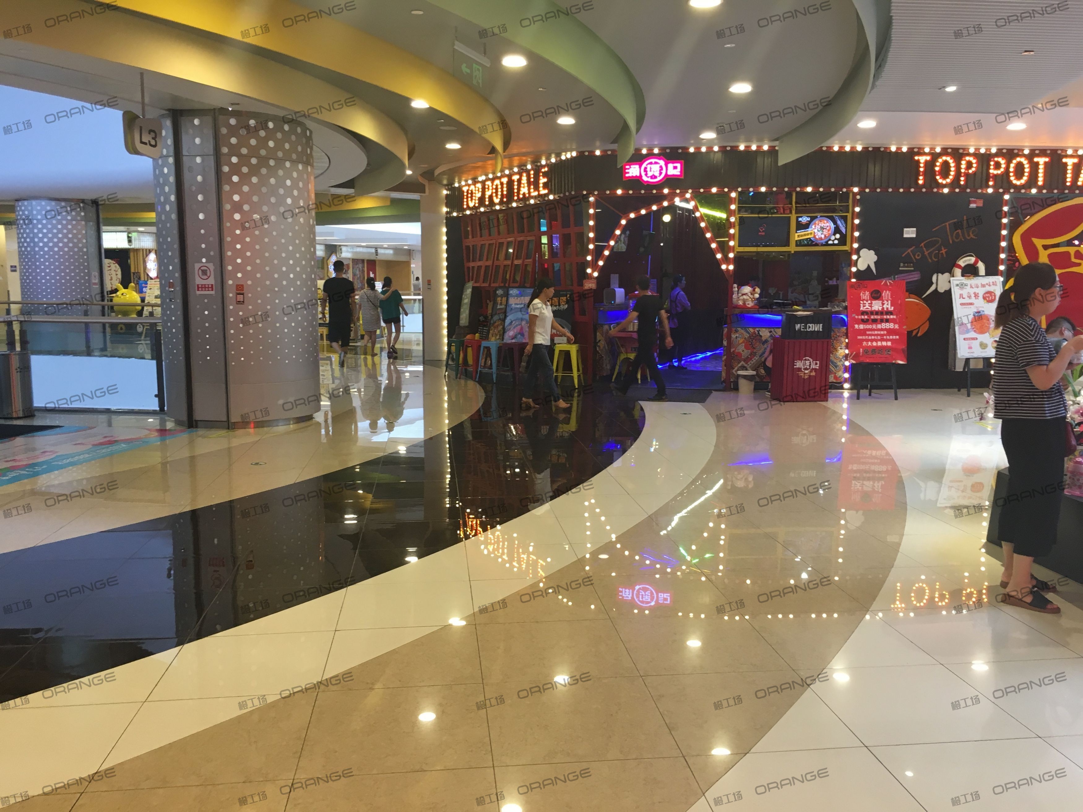 宁波高鑫广场-室内三层东南环廊北1