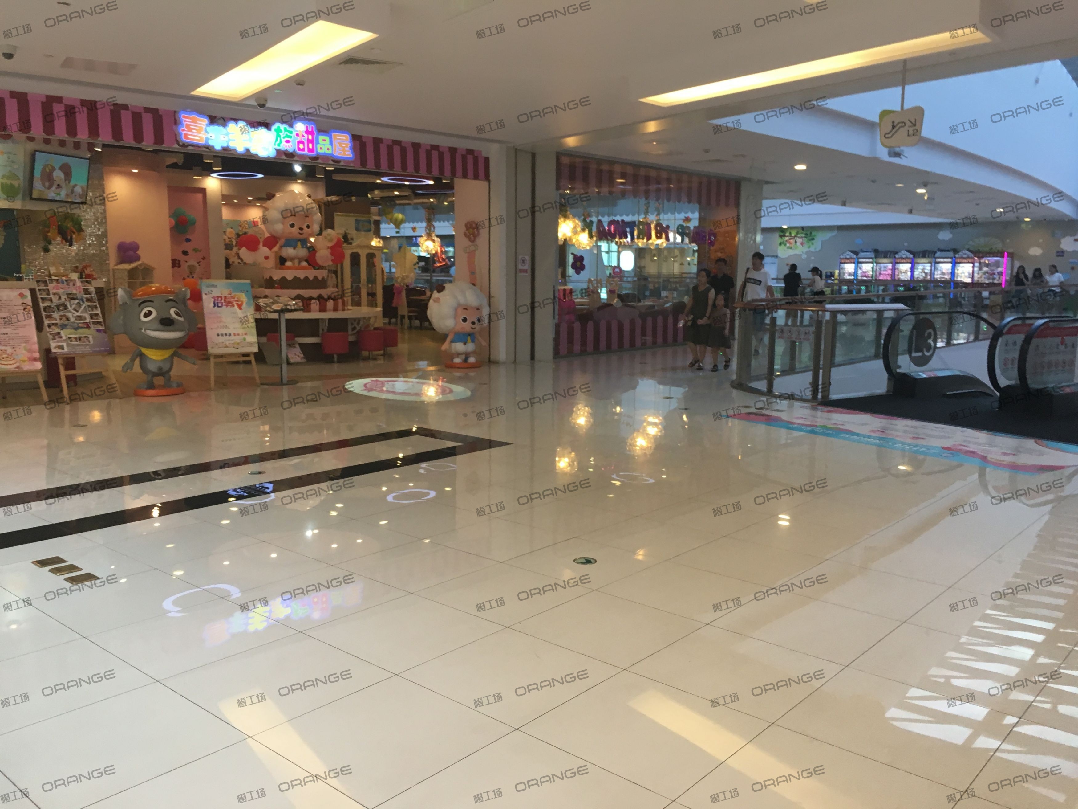 宁波高鑫广场-室内三层西北环廊西3