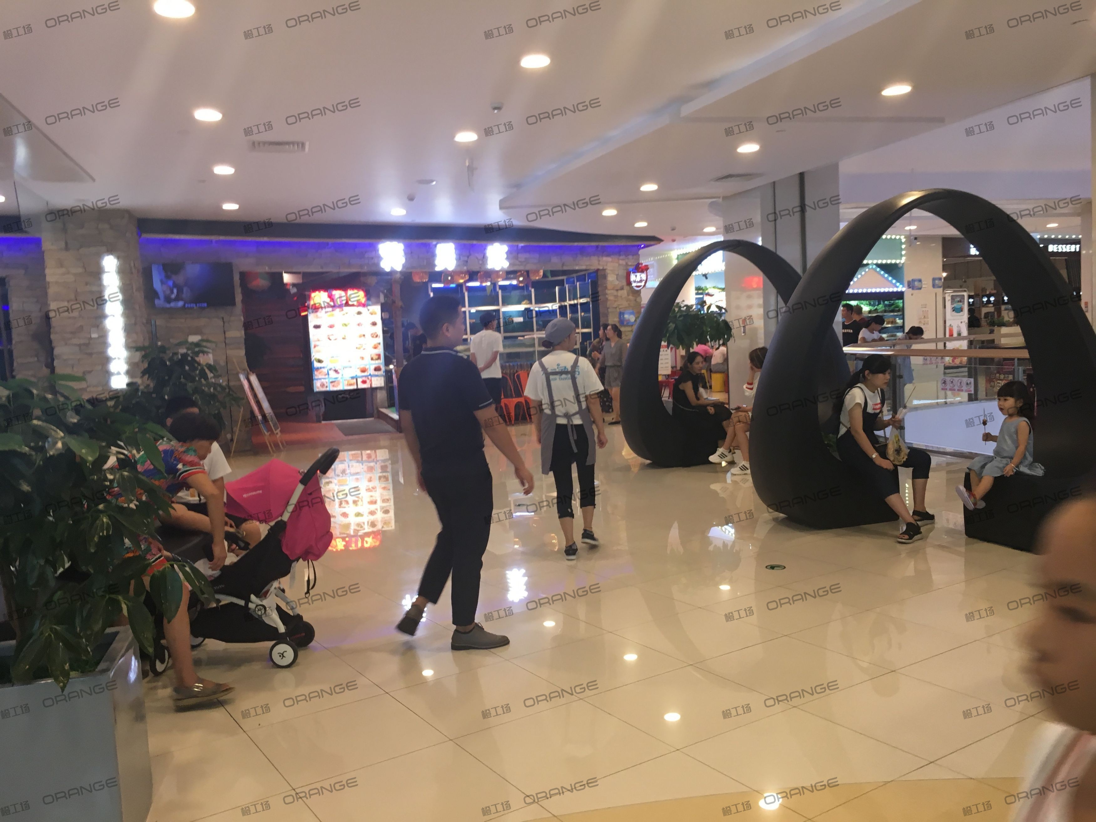 宁波高鑫广场-室内三层西南环廊西1